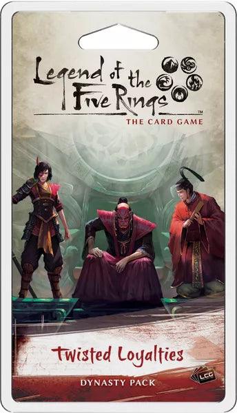 Legend of the Five Rings: The Card Game - Twisted Loyalties Expansion Pack | Strategic Fantasy Card Game for Collectors & Players | Perfect for Game Nights & Tournaments