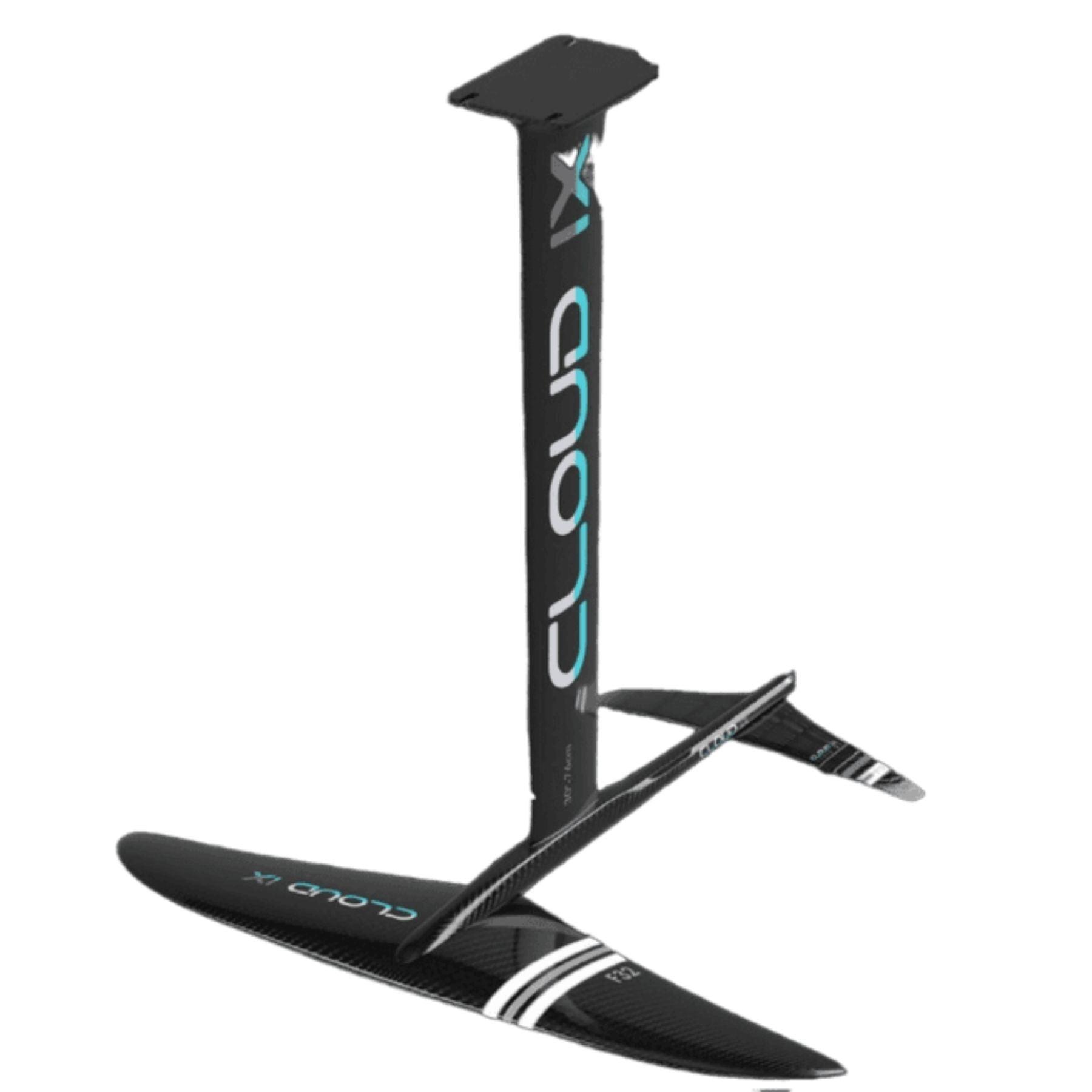 Cloud9 Surf Foil Complete Kit - Aluminum Mast & Carbon Foil for Intermediate Surfers | Perfect for Wave Riding & Foil Surfing Adventures