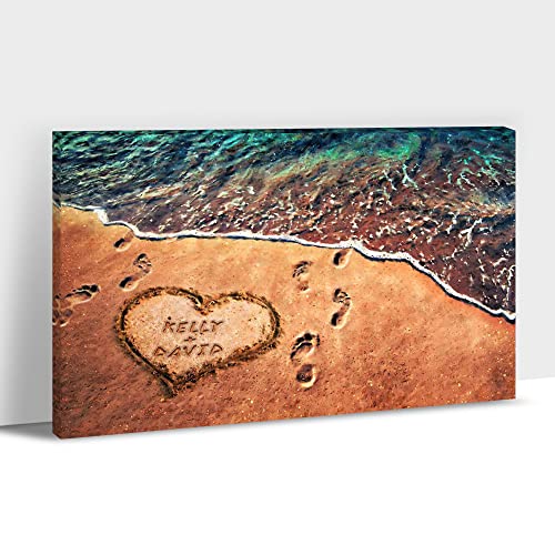 Custom Beach Canvas Framed-16