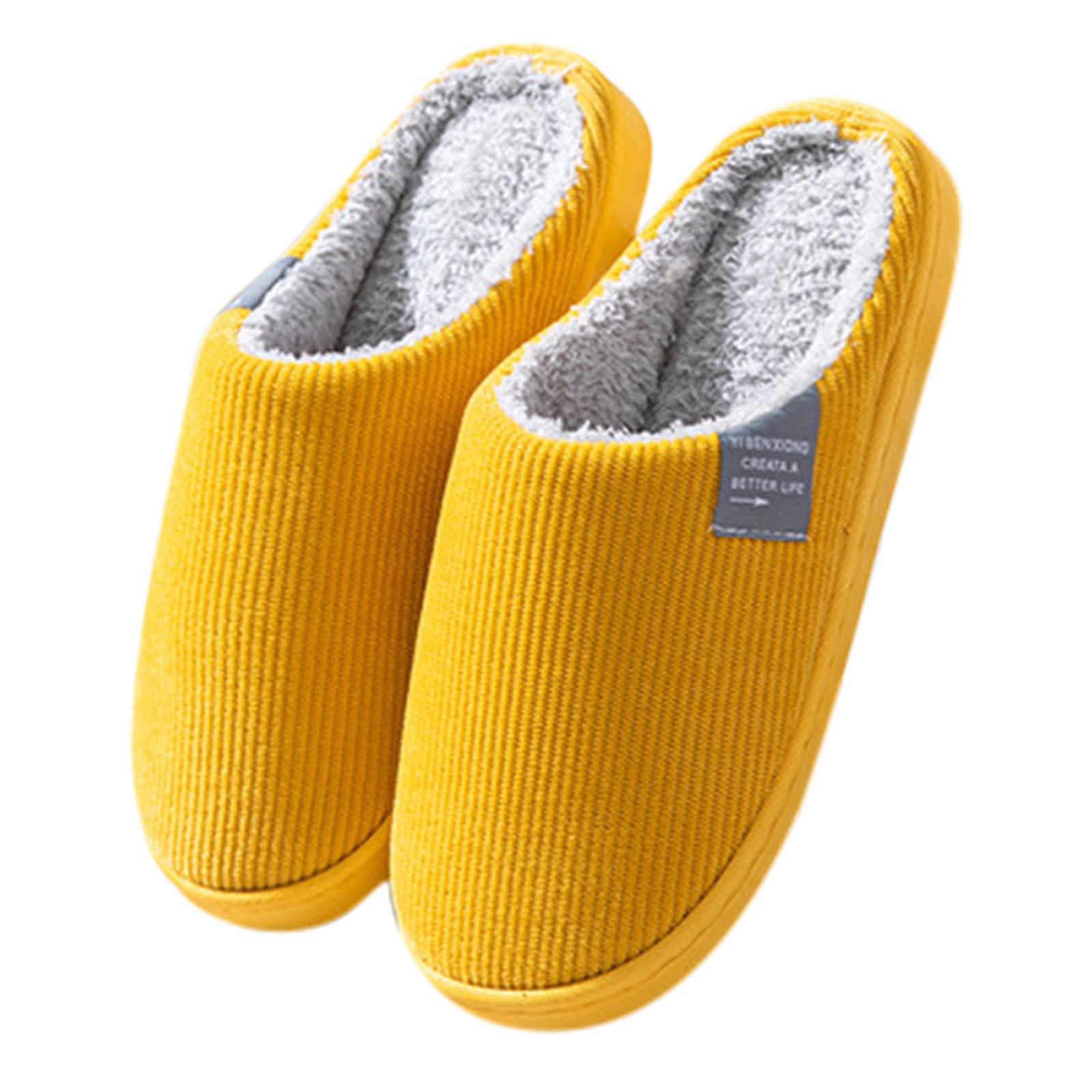 Men's & Women's Warm Soft Plush Flip Flop Slippers - Cozy House Shoes with Hard Sole for Indoor Comfort - Perfect for Winter Lounging, Home Relaxation & Spa Days