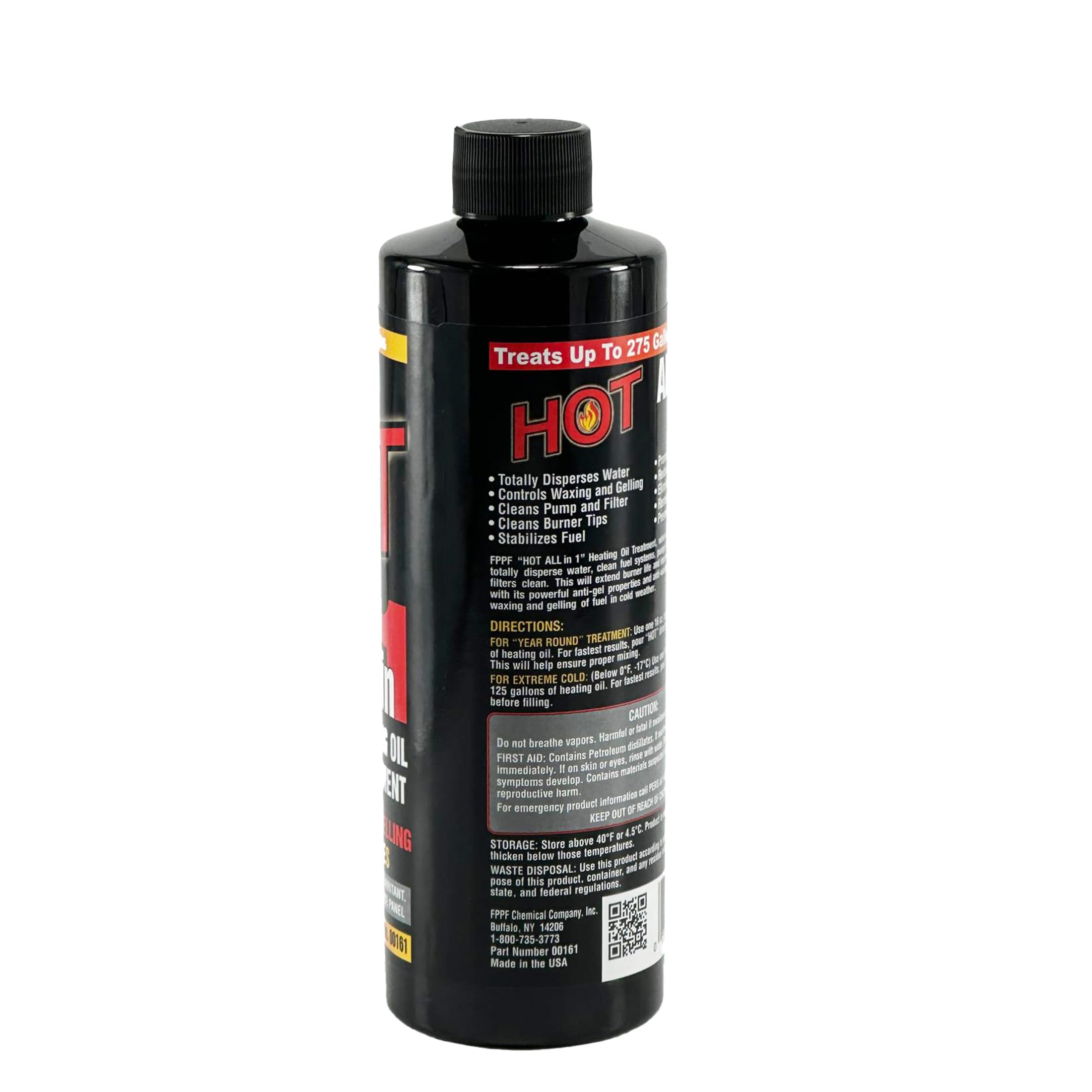 Best 4-in-1 Heating Oil Treatment Additive - Case of 24 Bottles (16oz Each) for Fuel Efficiency & Engine Protection | Home Heating & Industrial Use