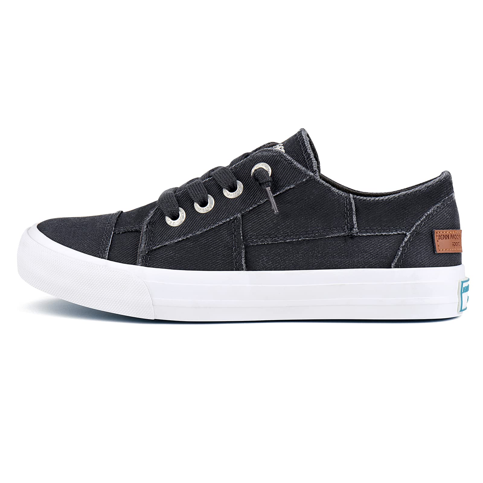 **JENN ARDOR Women's Slip-On Sneakers - Low Top Canvas Loafers for Casual Wear, Tennis & Fashion | Comfortable Walking Shoes for Everyday Use**