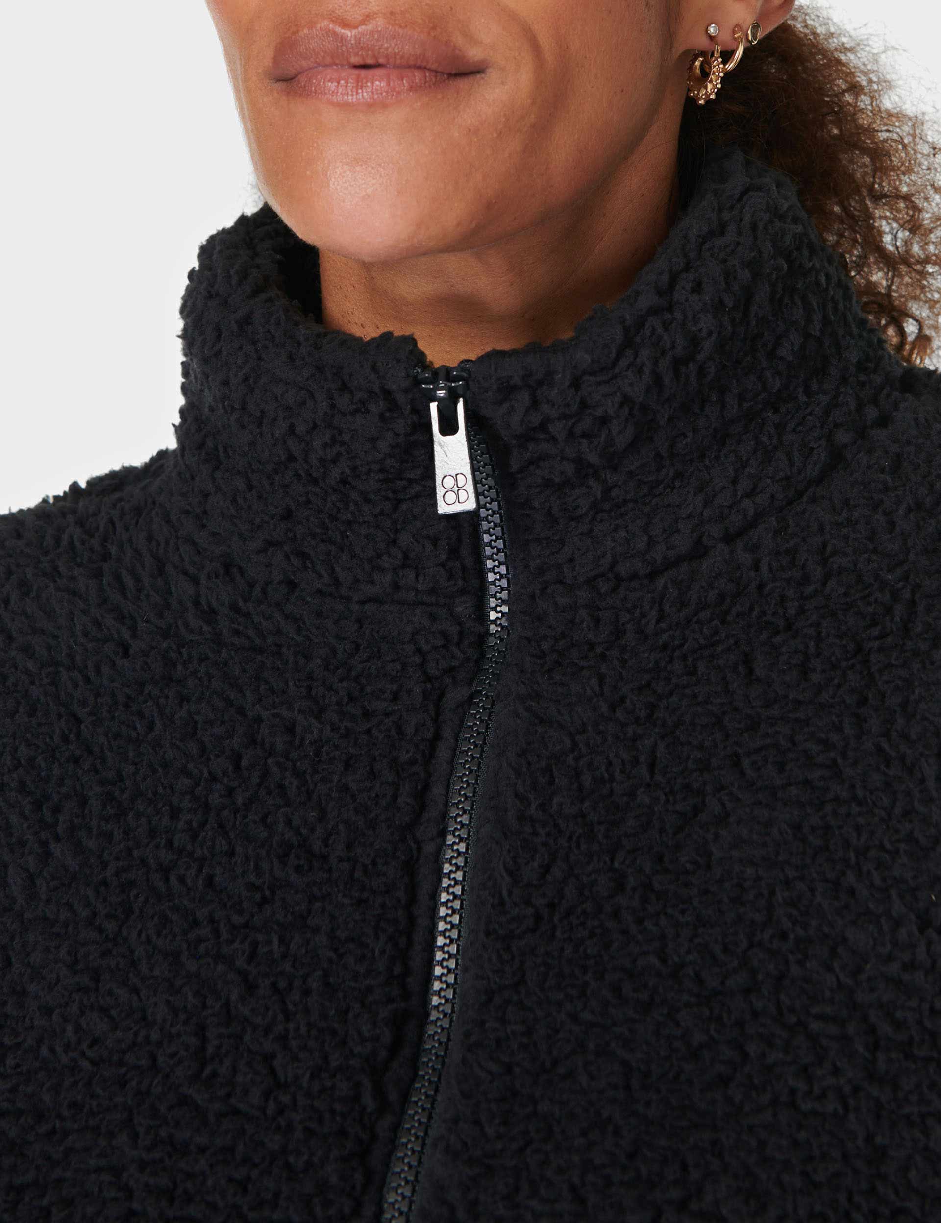 Canyon Fleece Zip Up Hoodie - Black | Cozy Winter Wear for Men & Women | Perfect for Outdoor Activities & Casual Outfits