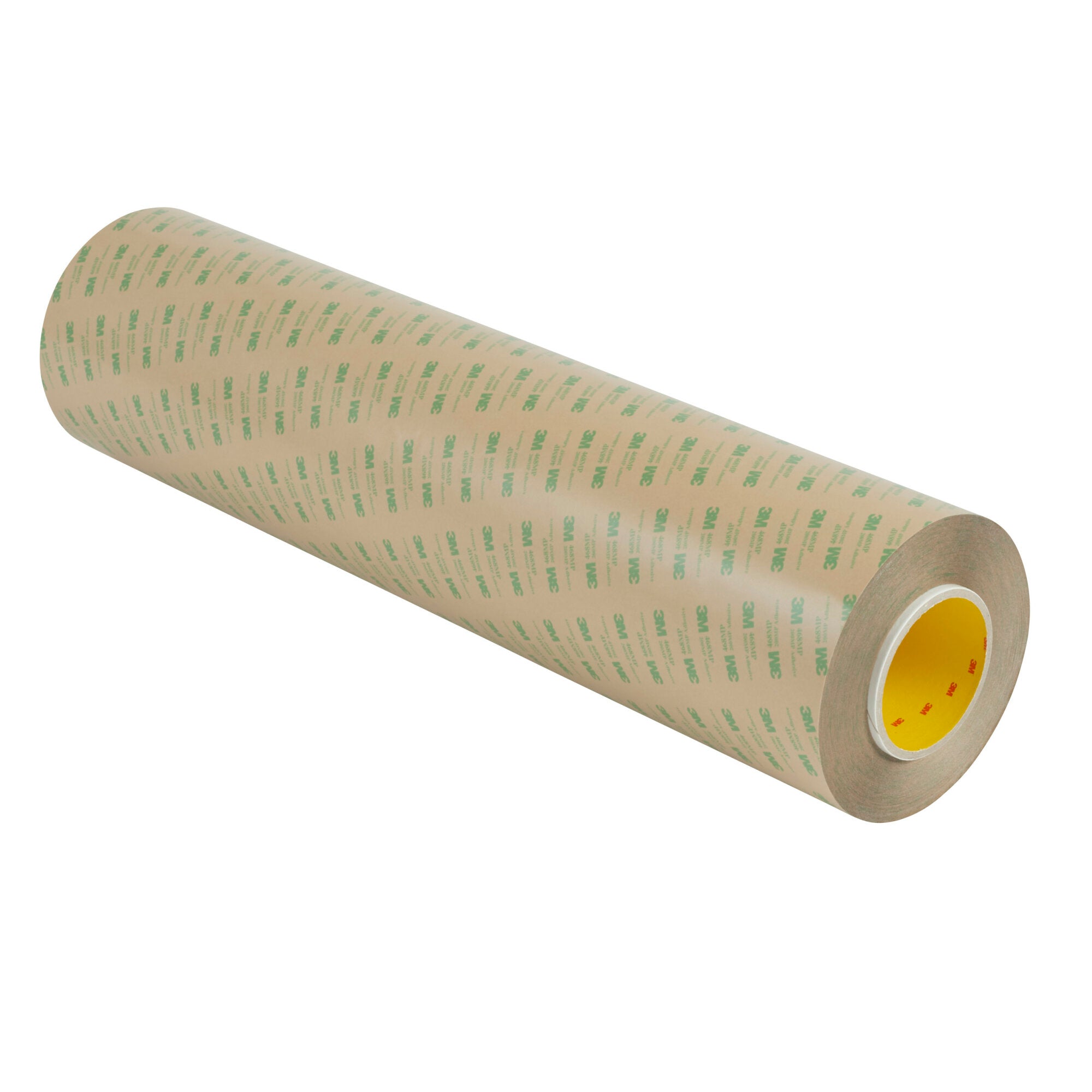 3M Adhesive Transfer Tape 468MP - Clear High Strength Double Sided Tape, 54 in x 60 yd, 5 mil Thick - Perfect for Signage, Automotive Trim & DIY Crafts