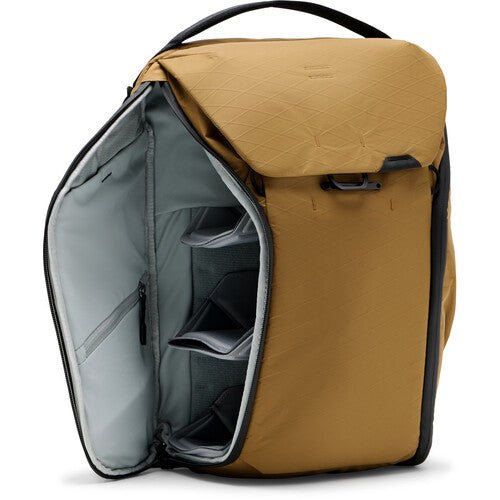 Peak Design Everyday Backpack 20L V2 - Durable Camera Backpack for Photographers & Travel, Water-Resistant Coyote Brown, Perfect for Hiking, Commuting & Urban Exploration