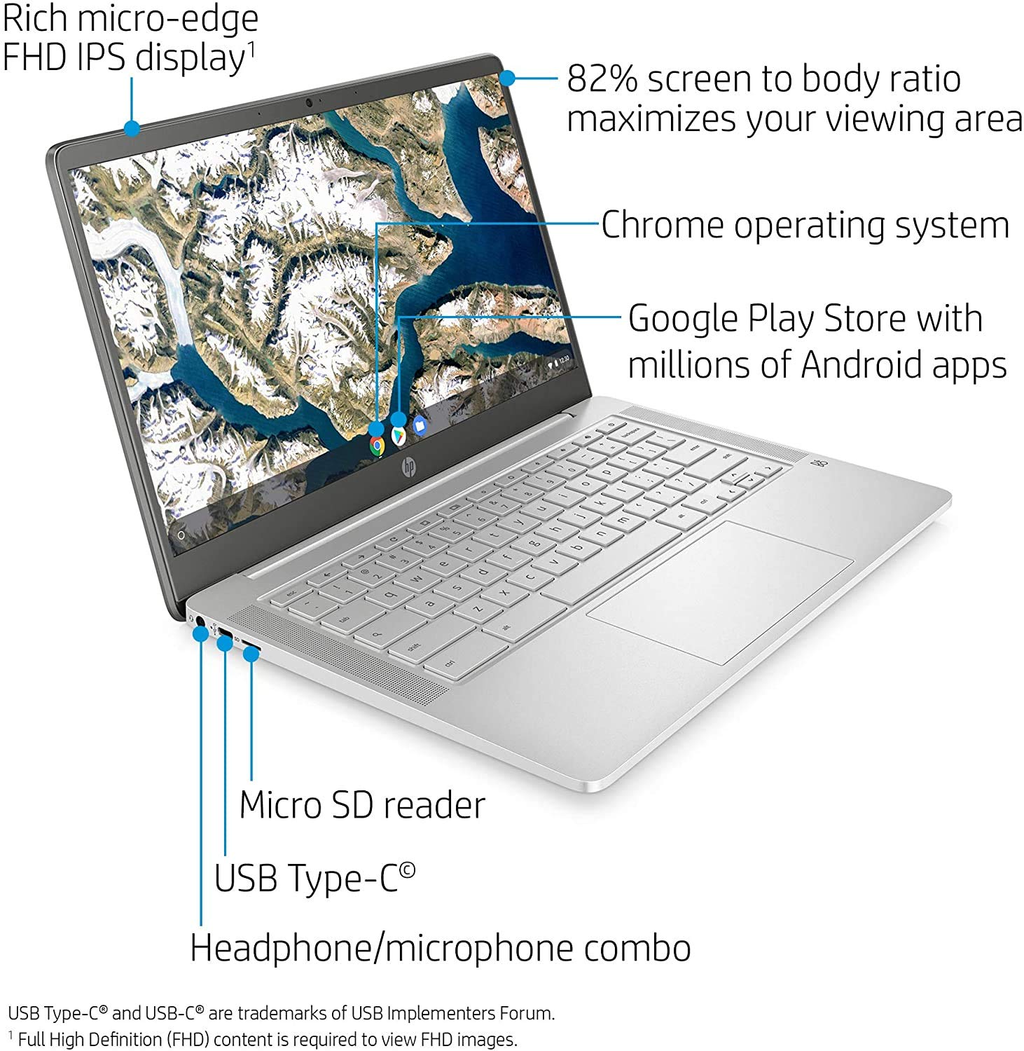 HP 2022 Chromebook 14