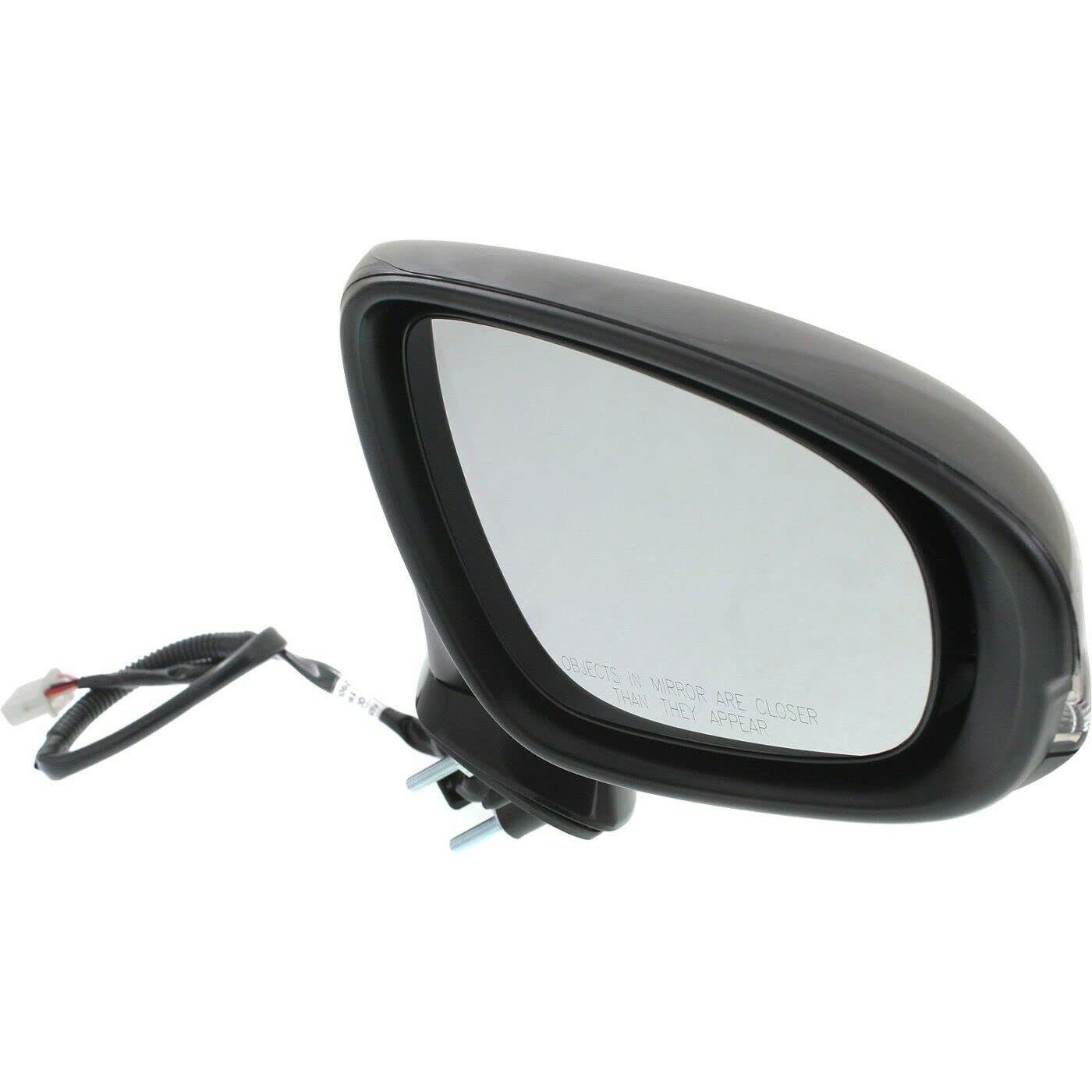 2014-2015 Lexus IS250 Right Side Power Heated Mirror Replacement with Puddle Light - OEM Fit, Paintable - Perfect for Winter Driving & Nighttime Safety