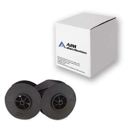 AIM Compatible Porelon 11949 Black Printer Ribbons (6-Pack) - Replacement for IBM 1040780 - High-Quality Generic Printer Supplies for Office & Retail Use