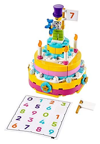 LEGO 40382 Birthday Set - Creative Building Blocks Toy for Kids & Adults - Perfect Gift for Birthday Parties & Celebrations - Fun DIY Construction Play for Family Bonding & STEM Learning