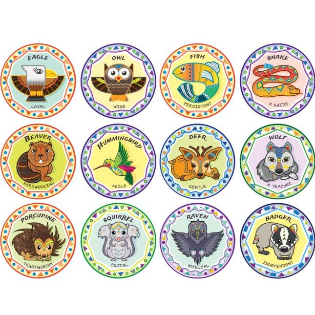 Really Good Stuff Animal Strength Writing Prompt Cards - 30 Inspirational Cards for Kids' Creative Writing & Classroom Activities