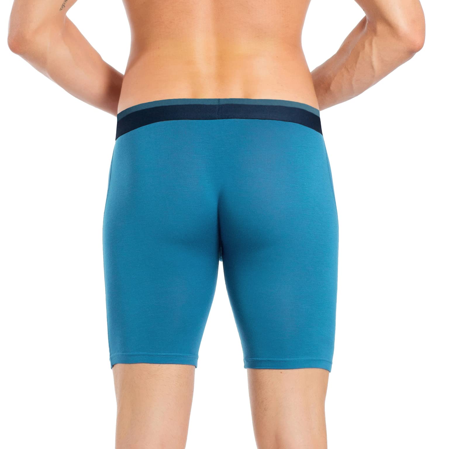 Obviously FreeMen's 9-Inch Boxer Briefs - Soft Breathable Underwear for Men, Comfortable All-Day Wear - Perfect for Workout, Running, Travel & Daily Use