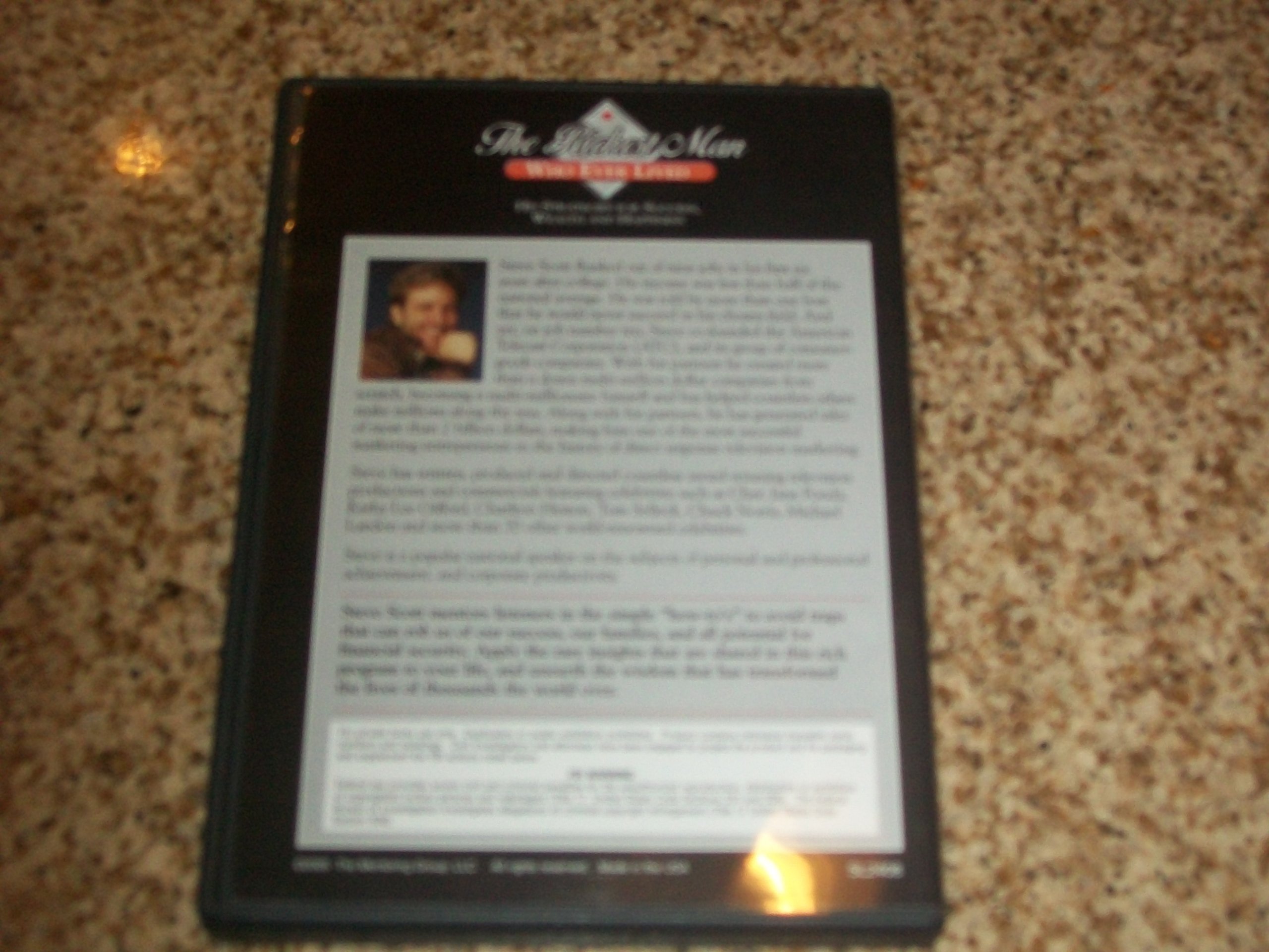 Steve Scott The Richest Man Who Ever Lived DVD - Motivational Business Documentary for Entrepreneurs & Wealth Seekers - Perfect for Home Viewing, Business Training & Self-Improvement