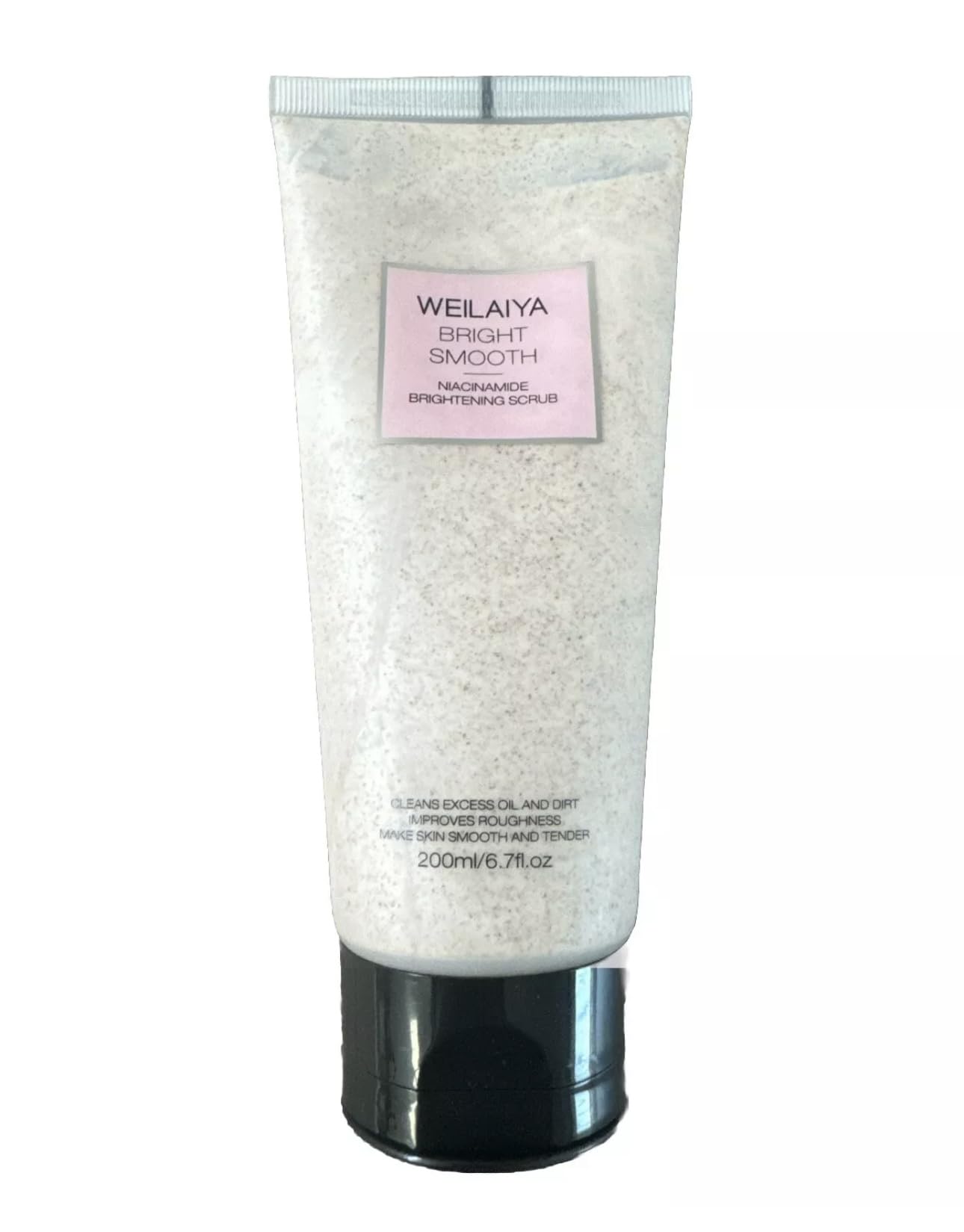 Niacinamide & Pecan Body Scrub 200mL - Gentle Exfoliator for Dead Skin & Body Acne, Hydrating Formula for Smooth Skin Renewal | Perfect for Post-Workout, Pre-Tanning & Dry Skin Care Routine