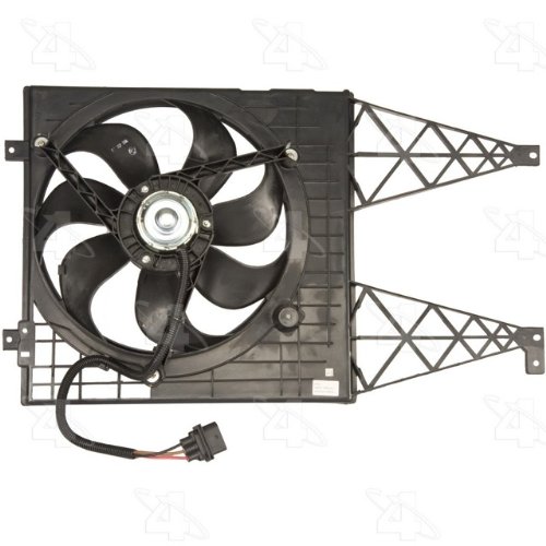Four Seasons 76129 Radiator Fan Assembly - Replacement Cooling Fan for Cars, Trucks & SUVs - Perfect for Overheating Prevention & Engine Cooling in Summer Driving