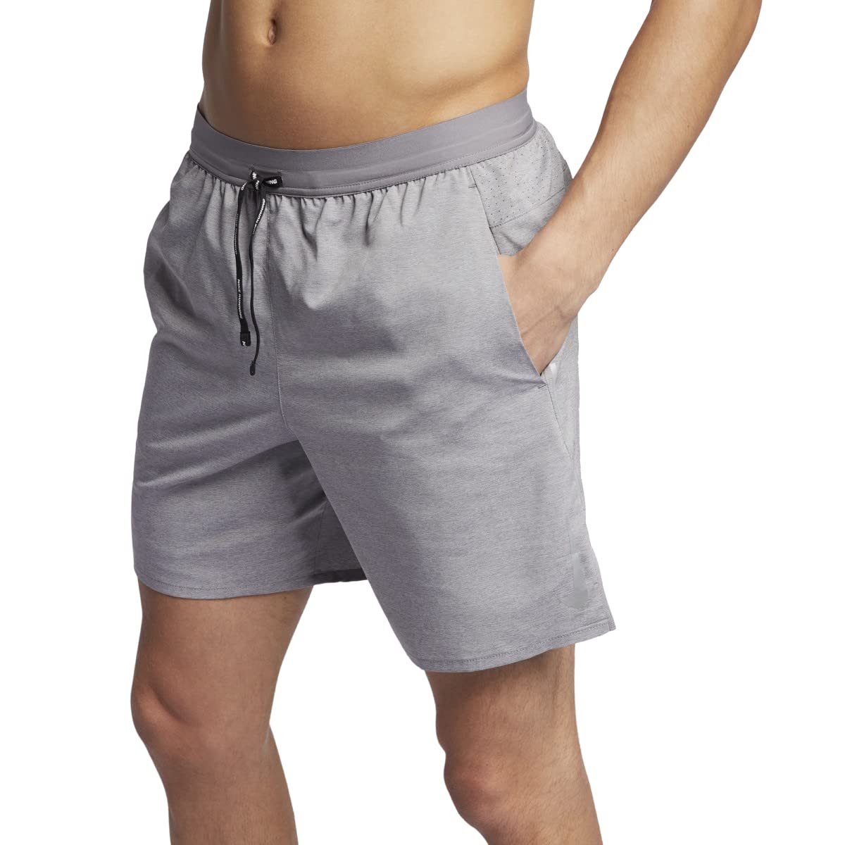 Nike 2-in-1 Men's 7-Inch Flex Stride Running Shorts - Light Gray - Moisture-Wicking Athletic Shorts for Running, Gym & Training