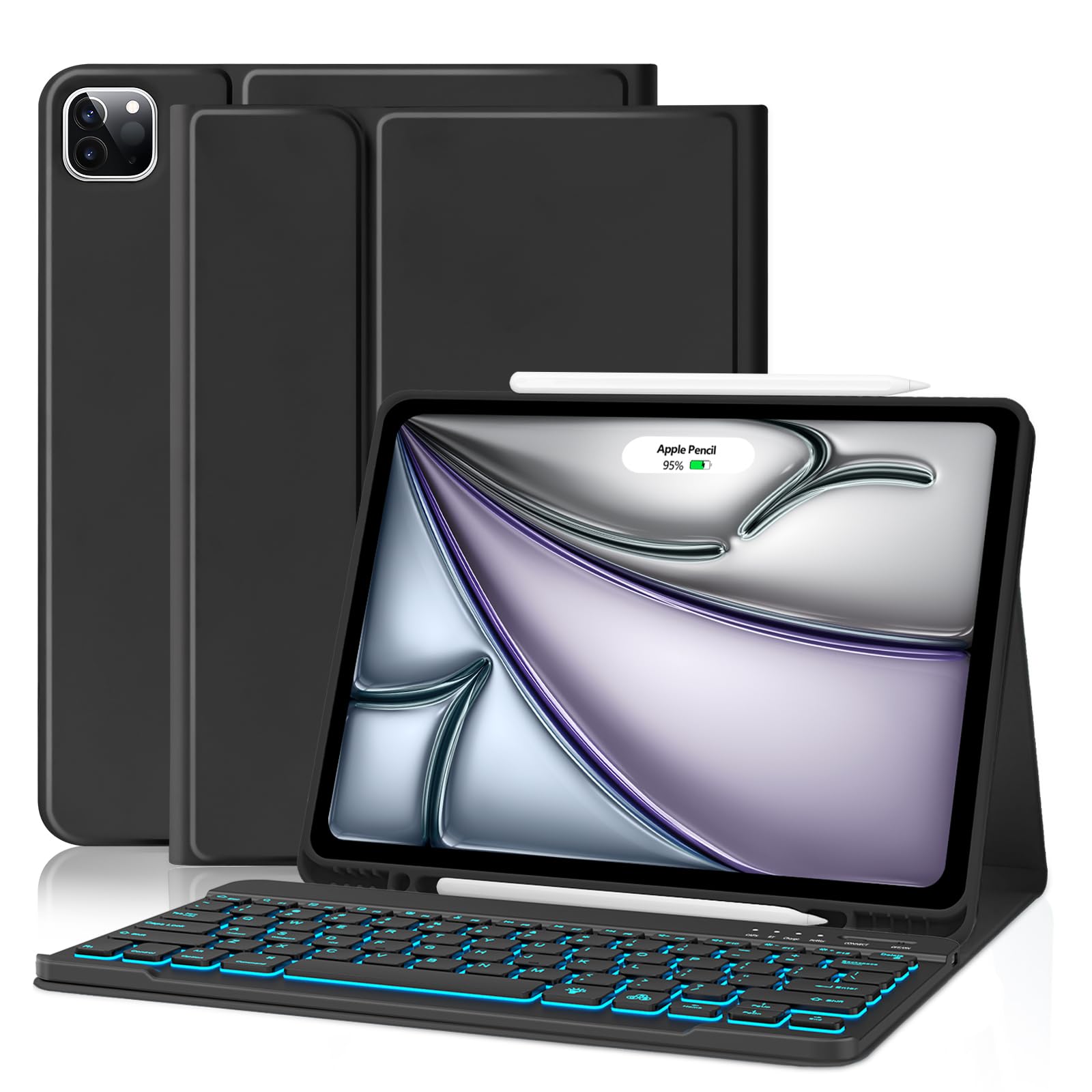 Premium Wireless Keyboard Case for iPad Air 13