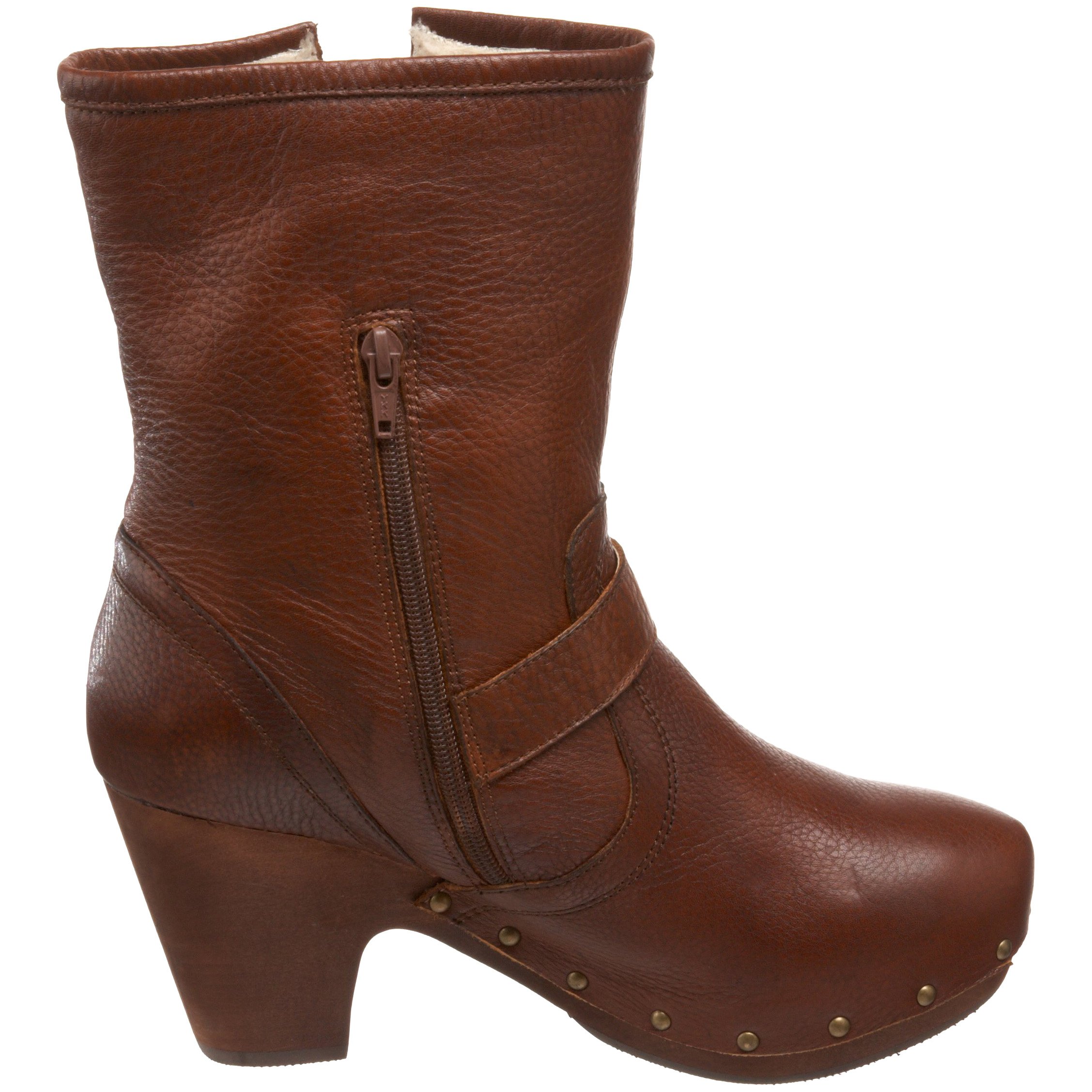Miz Mooz Women's Howser Leather Boots - Comfortable Ankle Booties for Women, Fashion Casual & Work Shoes - Perfect for Office, Walking & Everyday Wear
