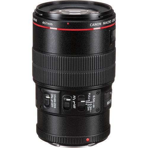 Canon EF 100mm f/2.8L Macro IS USM Lens with Starter Kit - Professional Macro Photography Lens for DSLR Cameras - Perfect for Product Photography, Nature Shots & Close-Up Portraits
