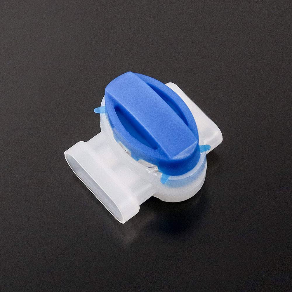 20PCS 3 Wire IDC 314 Electrical Connectors for Robotic Lawn Mowers, Irrigation Systems | Durable Waterproof Terminals for Outdoor Gardening & Smart Home Automation