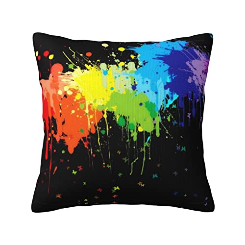 Glow in Dark Splatter Neon Pattern1