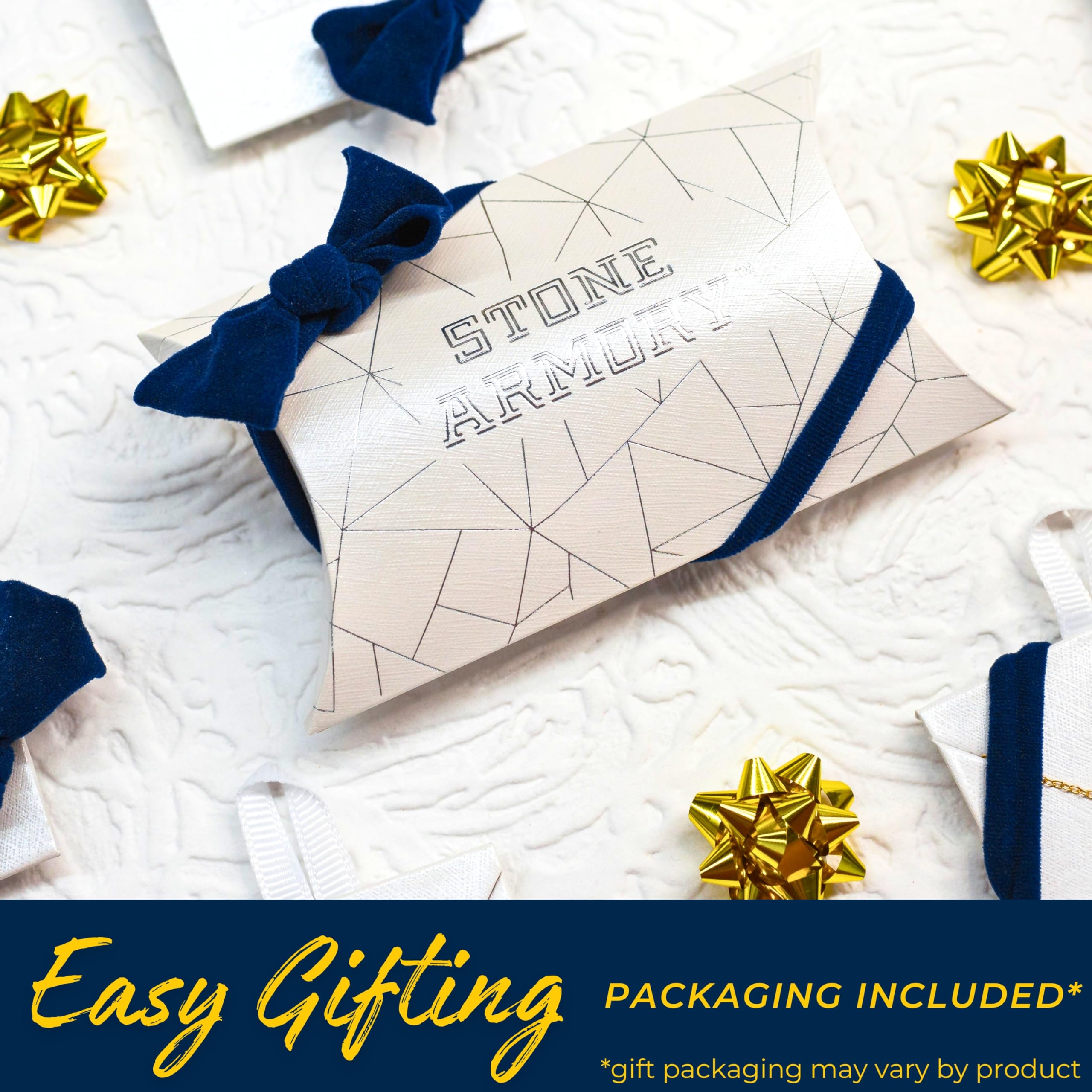 Michigan Wolverines Earrings for Women - 18K Gold Plated Hypoallergenic Stud Earrings - Stone Armory HAIL Collection - Perfect for Game Day, Alumni Events & Michigan Fans