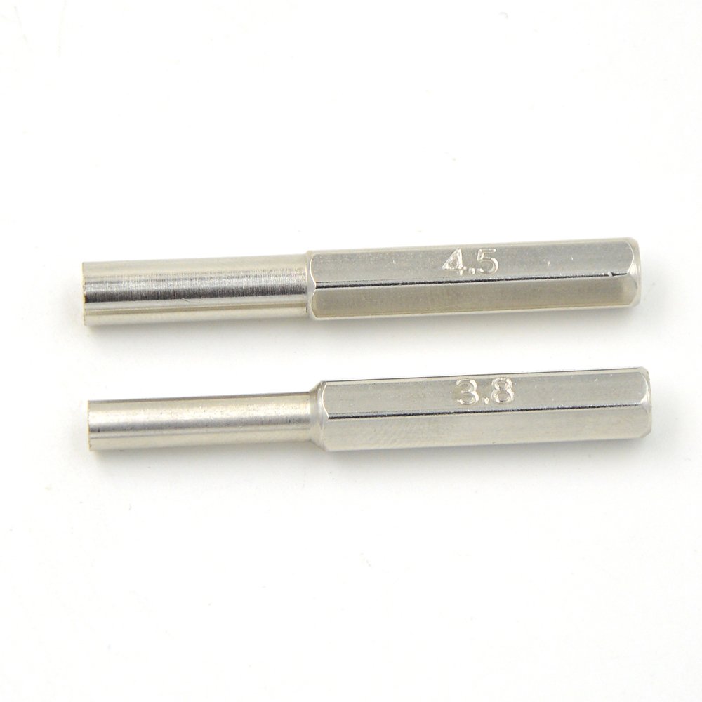 Ninthseason 3.8mm & 4.5mm Security Screwdriver Bit Set for Nintendo NES SNES N64 Super Game Boy - Repair Cartridge and Console Screws - Perfect for Game Console Maintenance and DIY Repairs