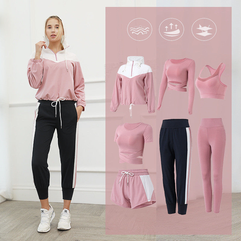 Women's Plus Size Yoga Clothing Set - Quick Dry Sports Suit for Running & Fitness Workouts - Comfortable Activewear for Gym, Yoga, and Outdoor Exercise