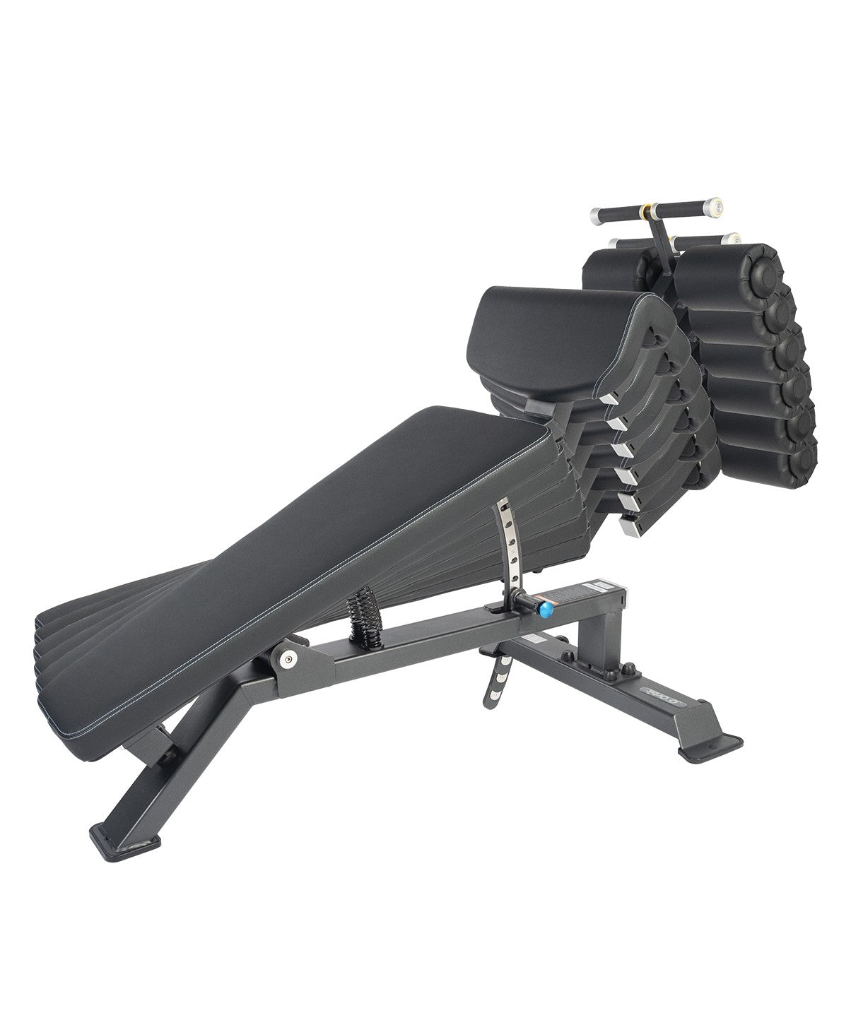 Adjustable Decline Bench for Home Gym - Strength Training & Ab Workouts - Foldable & Space-Saving Design - Perfect for Small Spaces & Full-Body Exercises