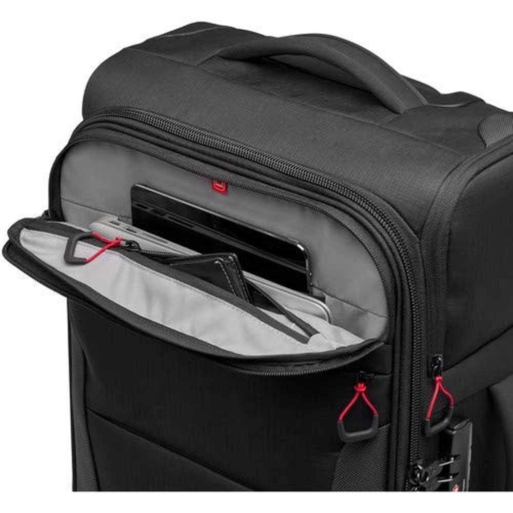 Manfrotto Reloader Air-55 Pro DSLR Camera Rolling Case - Waterproof Professional Camera Bag for DSLR, Mirrorless & Video Cameras, Holds 2 Bodies with Lenses + 17