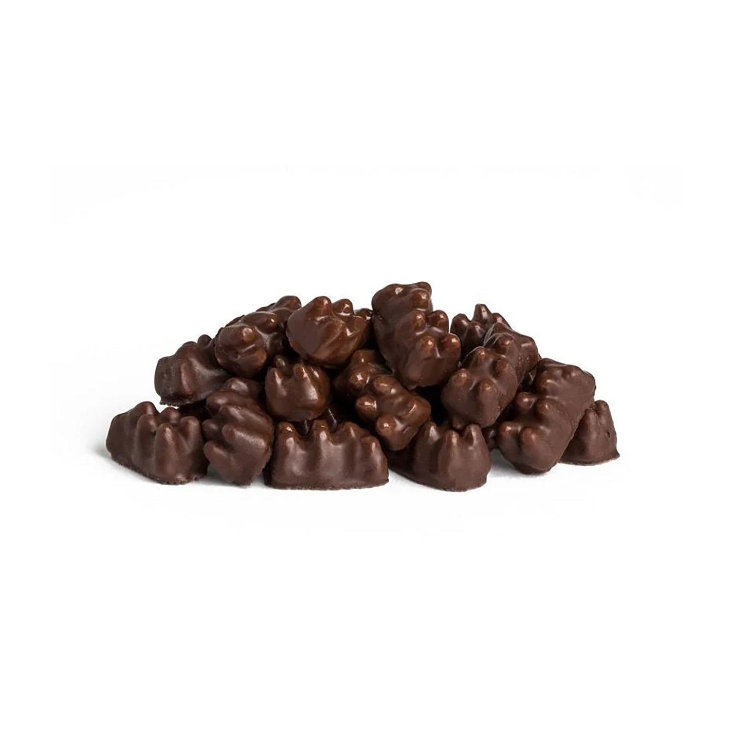 Koppers Dark Chocolate Gummy Bears 8lb Bulk Candy - Gourmet Chocolate Covered Gummy Bears for Parties, Baking & Gift Giving