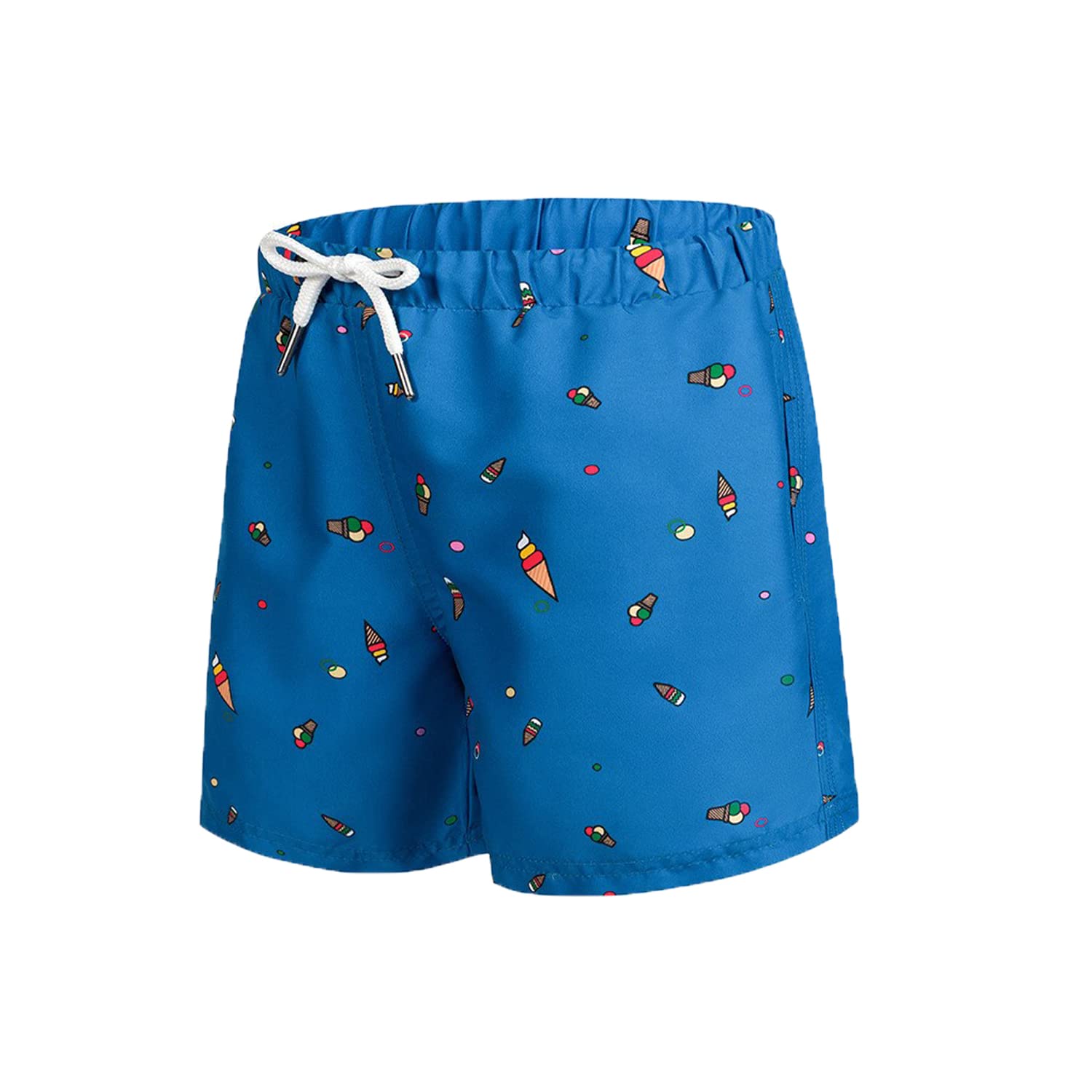 SERENYOU Boys Swim Shorts for Toddler - Quick Dry Summer Swim Trunks with UPF 50+ Sun Protection - Perfect for Beach, Pool, and Water Play