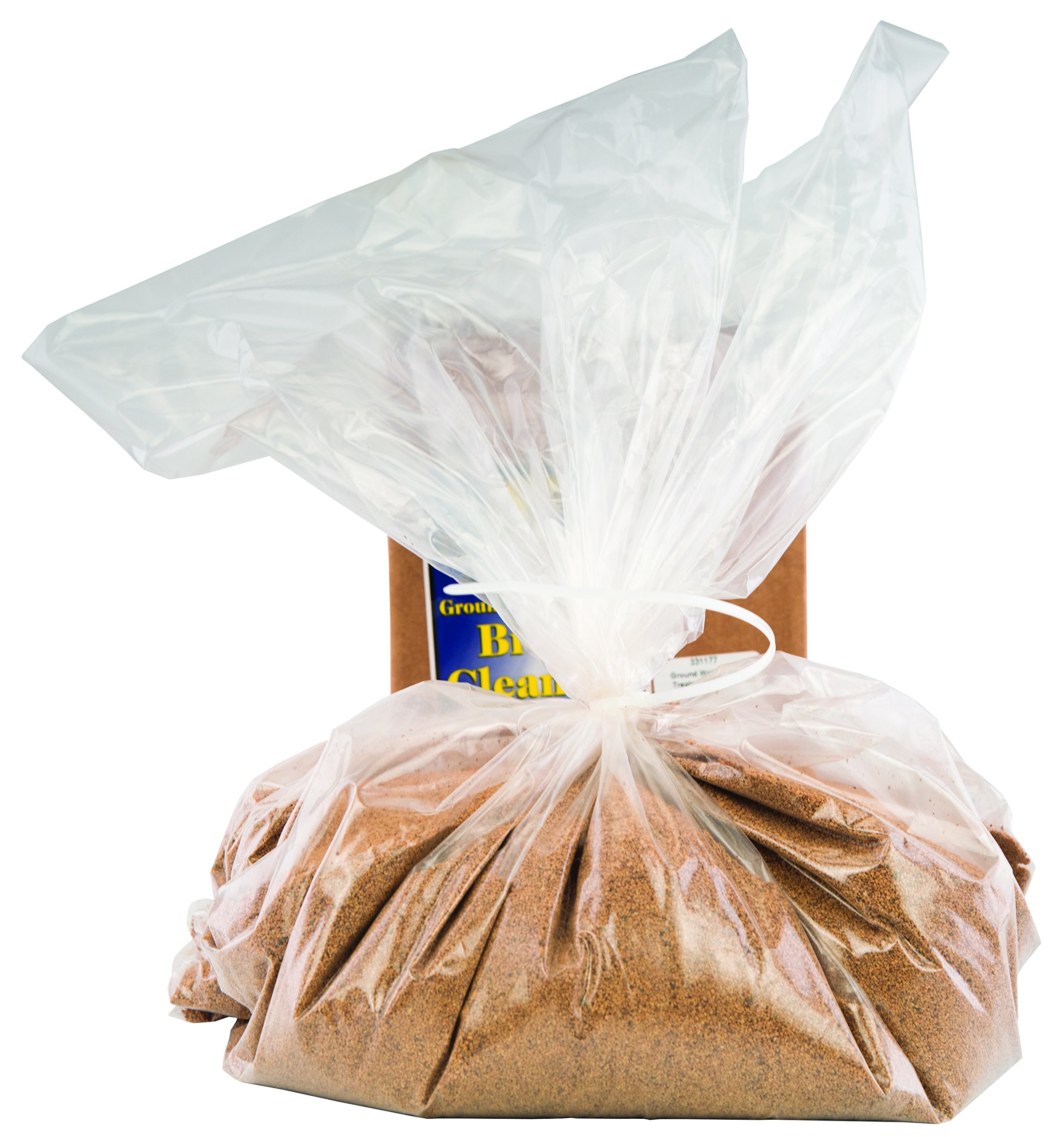 Frankford Arsenal 7 lb Walnut Hull Media for Reloading & Tumbling - Natural Tumbling Media for Brass Cleaning & Polishing - Perfect for Gun Enthusiasts & Reloaders (7 Pound Box, Tan)