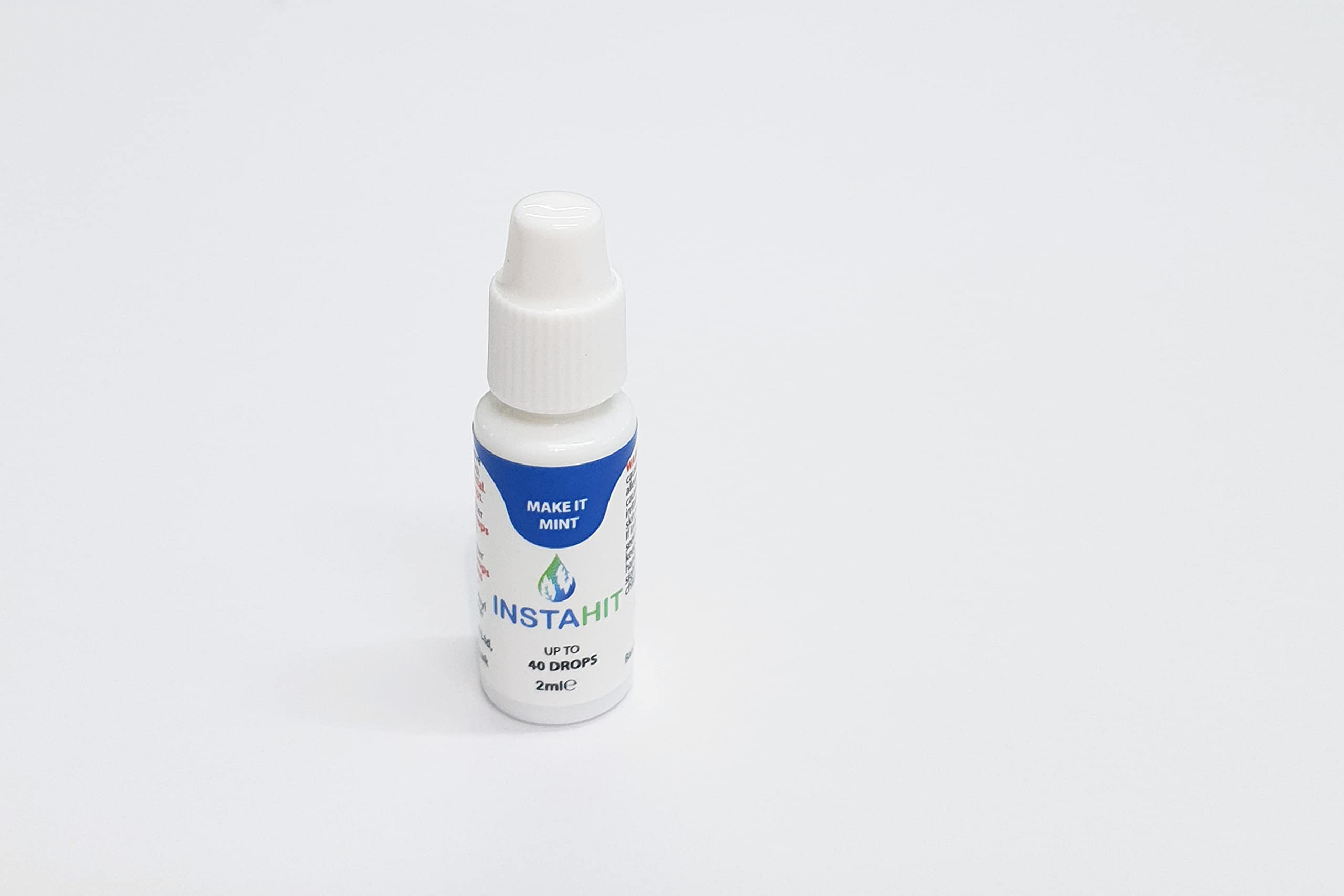 Instahit Mint Drops for Cigarettes - 5 Bottles (200 Drops) | Refreshing Tobacco Flavor Enhancer | Perfect for Smokers Who Want a Cool Mint Experience at Home, Work or Social Gatherings