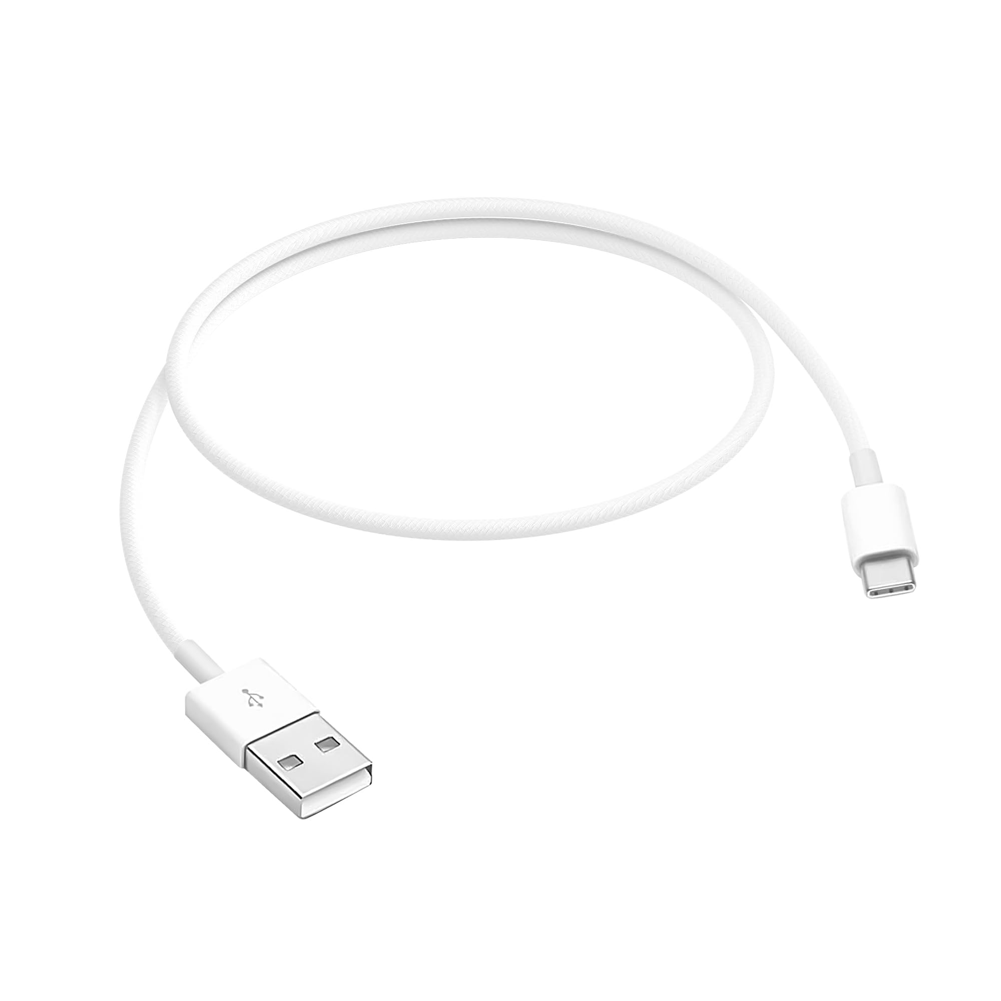 1.5FT Short USB A to USB C Nylon Braided Charging Cable for iPhone 16/16e/15/SE/Pro Max/Plus, iPad 10th Gen/Pro 12.9/11/Air 5th/4th Gen/Mini 6th - Fast CarPlay Charger Cord for Home, Car & Office Use