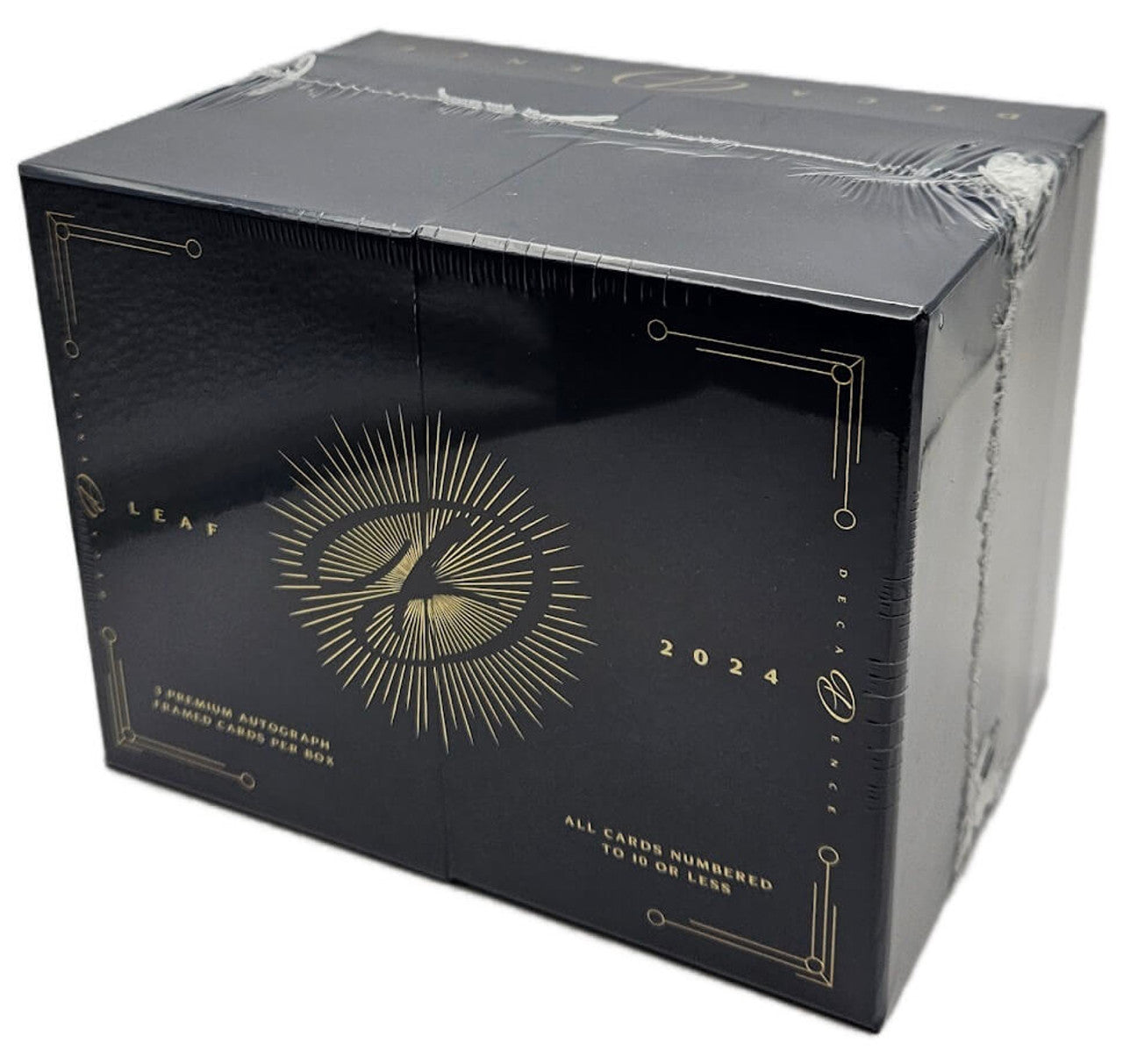 2024 Leaf Decadence Football Trading Cards Box - Premium Collectible Cards for NFL Fans, Perfect for Trading, Collecting & Displaying in Home or Office