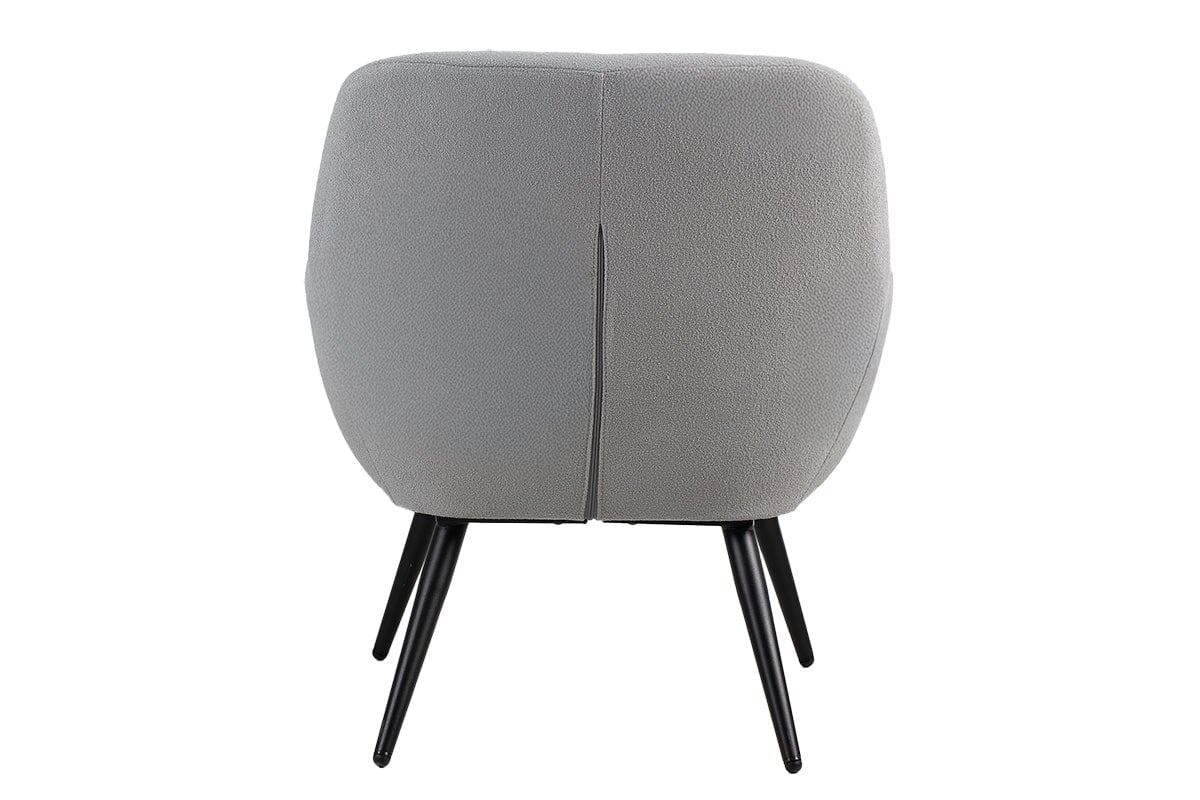 Willow Lounge Armchair - Modern Accent Chair for Living Room, Bedroom & Office - Comfortable Upholstered Reading Chair with Solid Wood Legs - Perfect for Relaxing, Reading & Small Spaces
