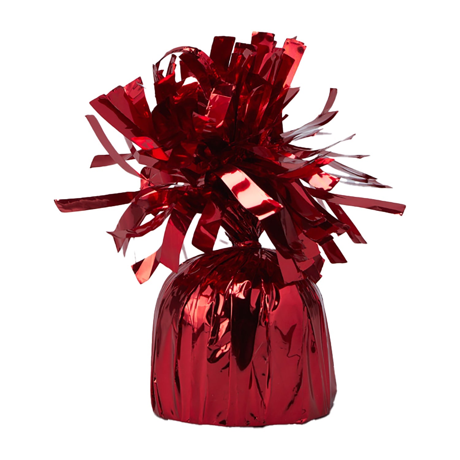 Red Balloon Weight Bag - Decorative Balloon Holder for Parties, Weddings & Events | Heavy Duty Sand Filled Base for Helium Balloons