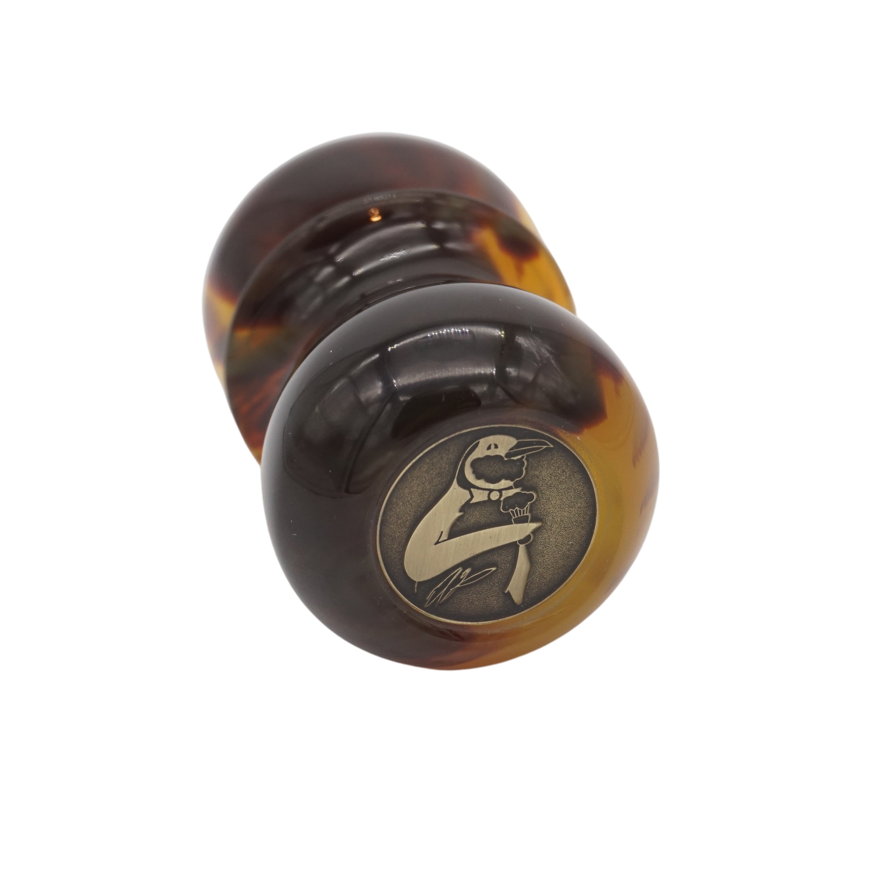 Premium Tortoise Handcrafted Shaving Brush Handle for 28mm & 30mm Knots - Durable Wet Shaving Accessory for Men's Grooming & Luxury Bathroom Decor