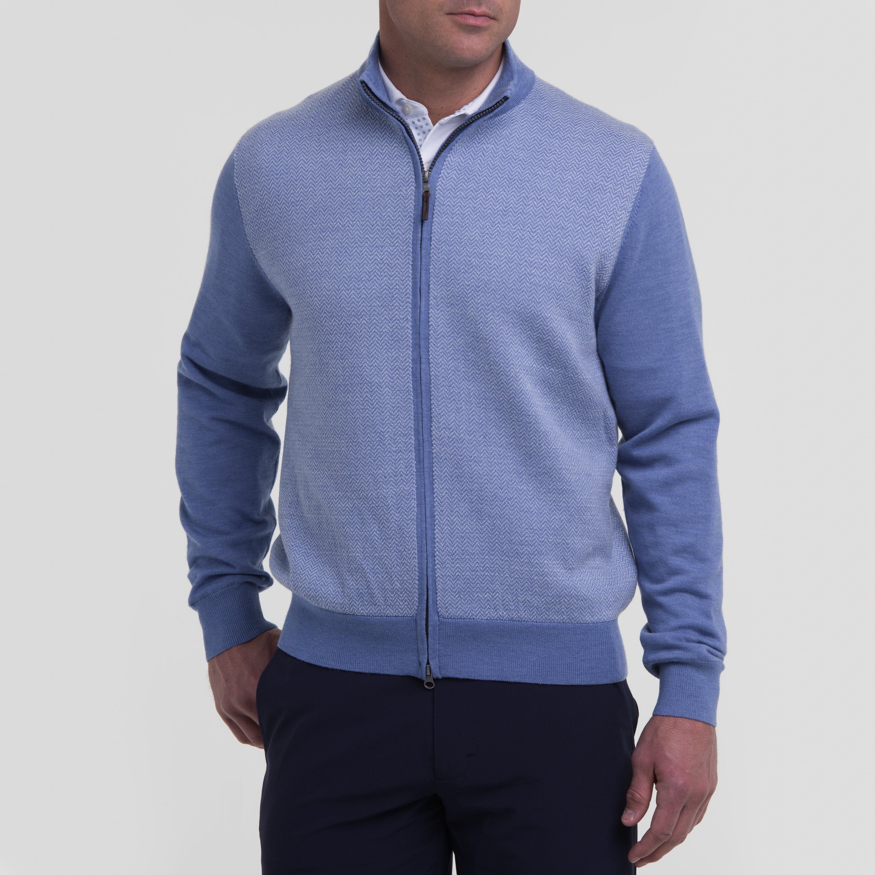 Herringbone Windproof Sweater for Men & Women - Warm & Stylish Winter Knitwear for Outdoor Activities & Casual Wear
