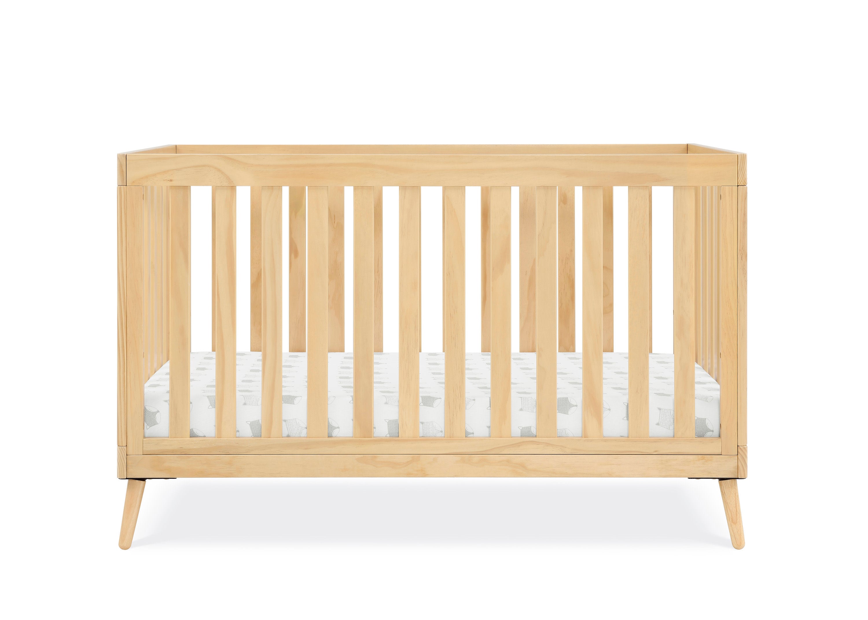 Essex 4-in-1 Convertible Baby Crib - Toddler Bed, Daybed & Full-Size Bed Conversion - Safe Nursery Furniture for Newborns & Kids - Perfect for Bedrooms, Daycare & Guest Rooms