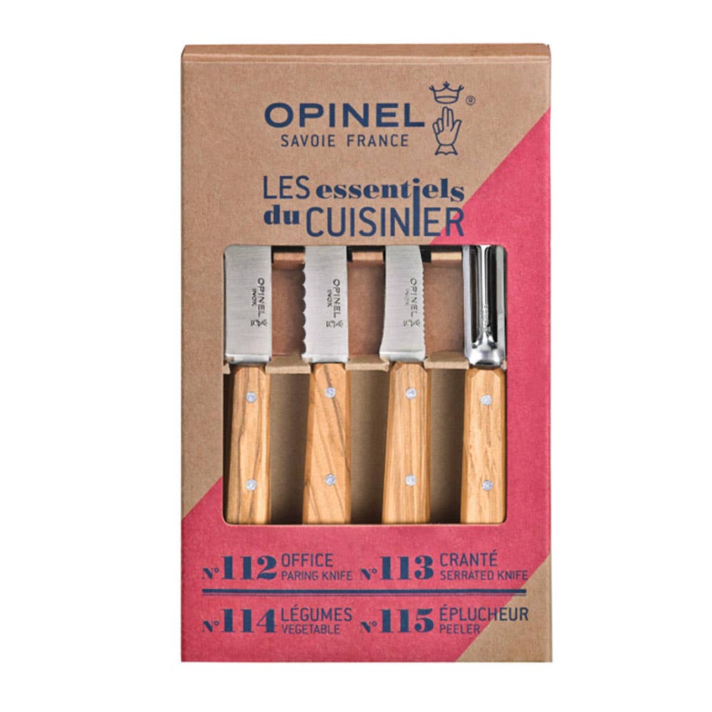 Premium Small Kitchen Knife Set - 3-Piece Stainless Steel Chef Knives for Cooking, Slicing & Dicing | Perfect for Home Chefs, Camping & Small Kitchens