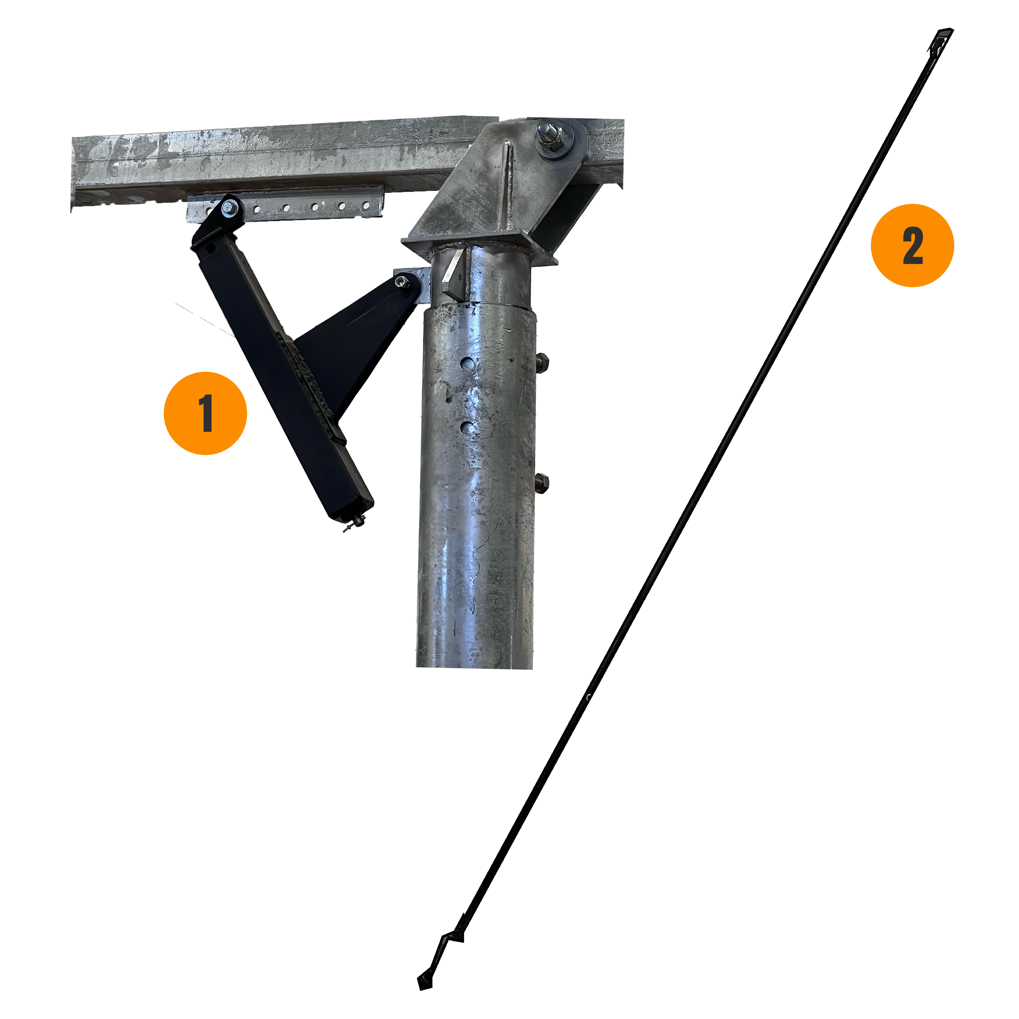 Elios Solar Panel Adjustment Handle for Elios Arbora P8 - Easy Angle Adjustment Tool for Solar Panels | Perfect for RV, Off-Grid & Home Solar Systems