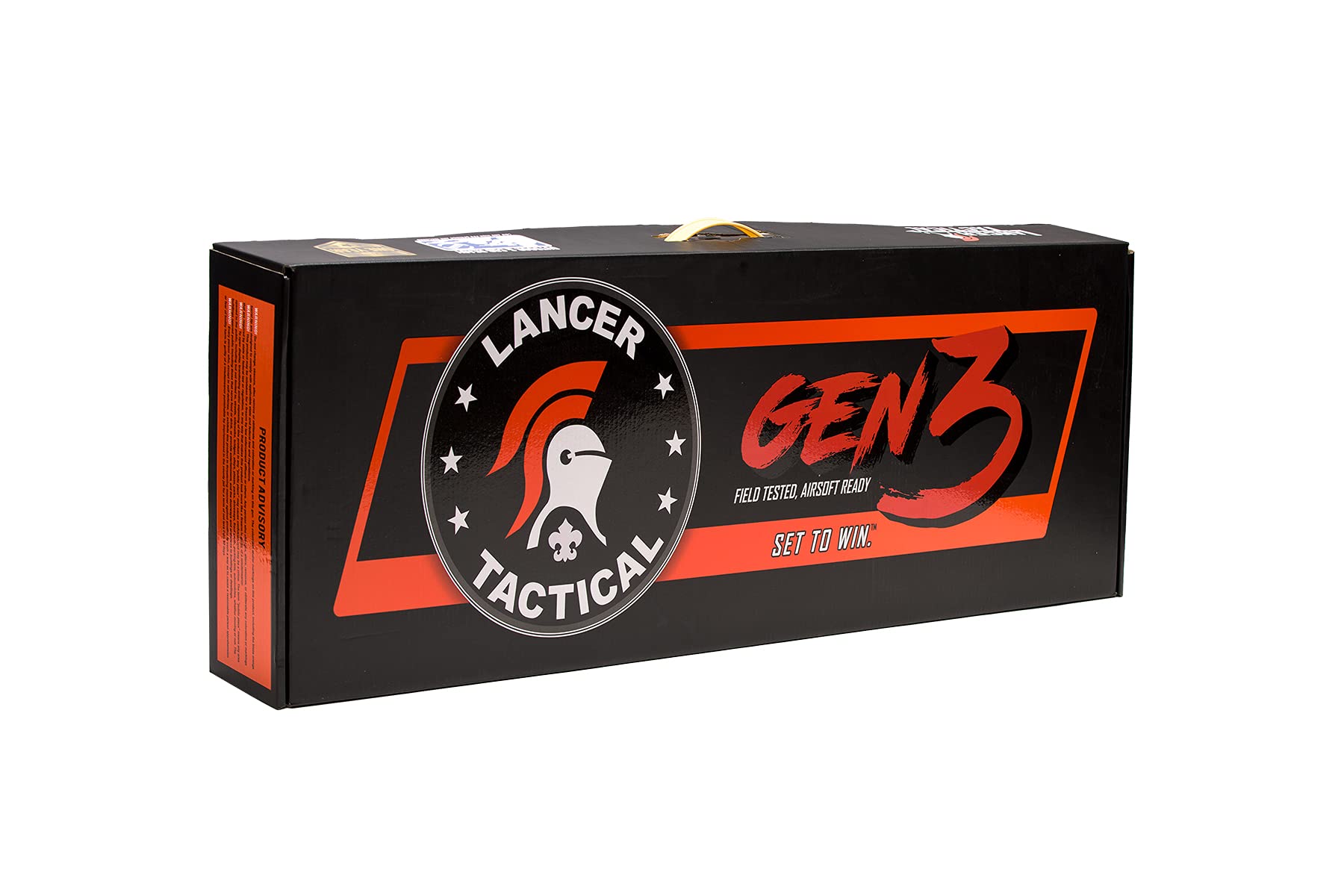 Lancer Tactical Gen 3 M4 SD Airsoft AEG Rifle - Nylon Polymer Body, Programmable Fast Trigger & MOSFET System for Competitive Airsoft Battles and Tactical Training