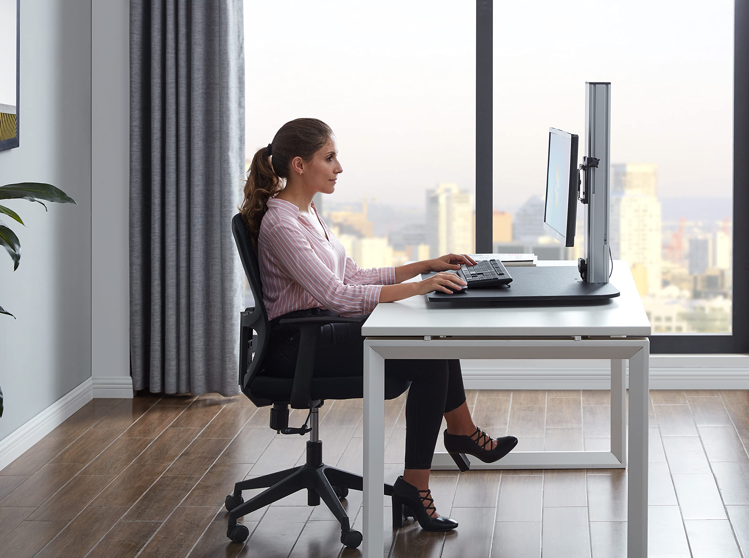 Victor DC400 Electric Standing Desk 28