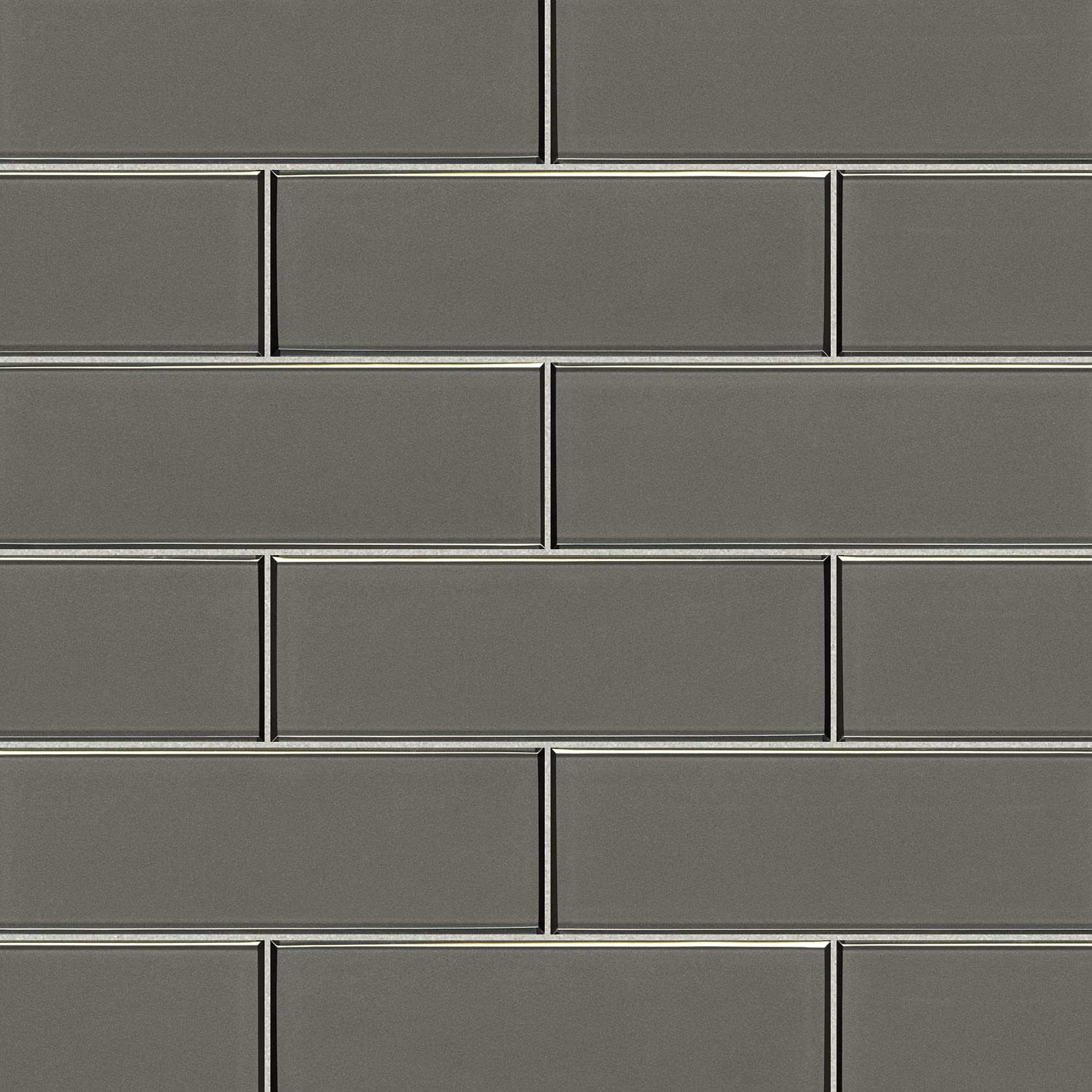 MSI Champagne 12x4 Inch Beveled Glass Subway Tile - Premium Kitchen Backsplash, Bathroom & Shower Wall Tile - 4x12 Inch Mosaic Glass Tile for Modern Home Decor, Spa-Like Bathrooms & Stylish Kitchens