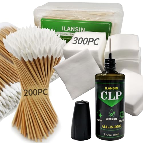 300Patches+ 200Pointed Swabs+ 1 Bottle CLP