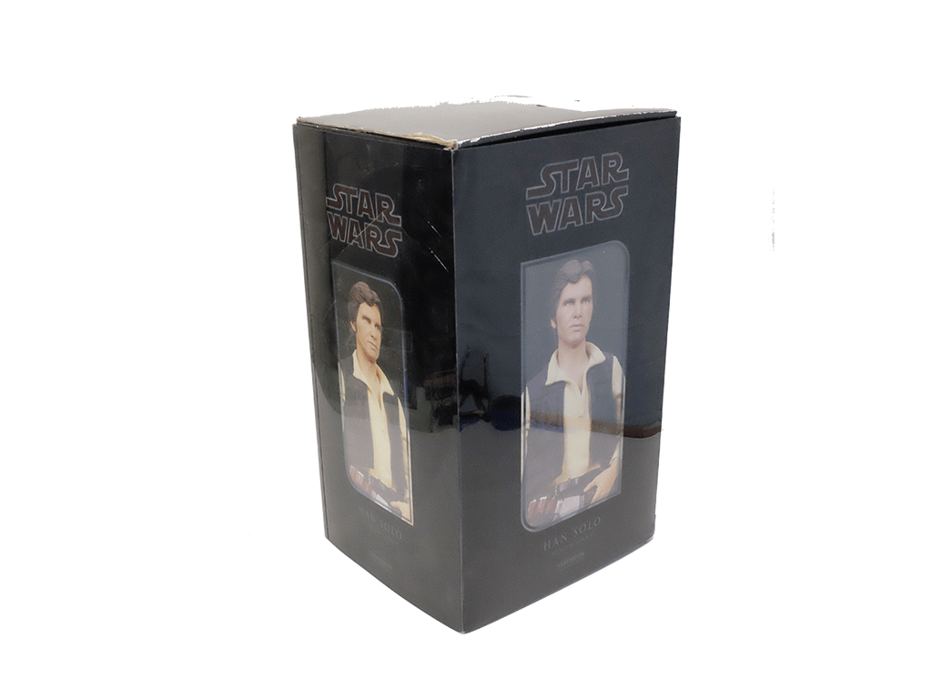 Han Solo Star Wars 1/4 Scale Figure - Episode IV A New Hope Sideshow Collectible (Limited Edition of 2500) - Perfect for Display & Star Wars Fan Collections