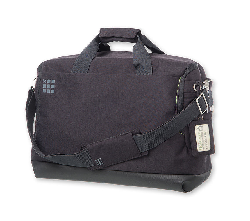 Moleskine Mycloud Horizontal Weekender Bag - 15 Inch Laptop Backpack for Digital Devices - Perfect for Travel, Work & School (Black)