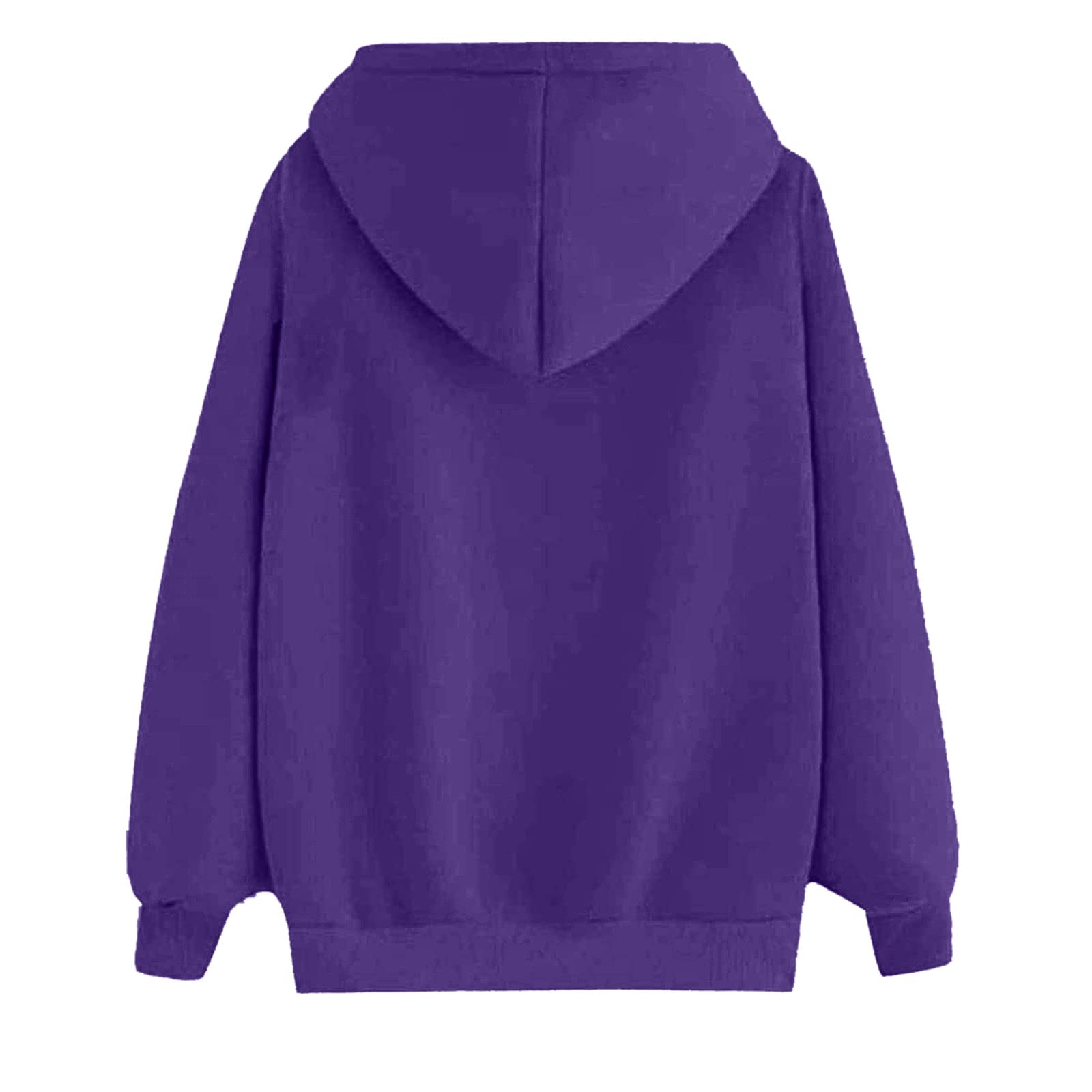 Aesthetic Graphic Hoodies for Women - Long Sleeve Casual Pullover with Cartoon Designs & Plain Sweater Style | Perfect for Streetwear, Loungewear & Everyday Fashion