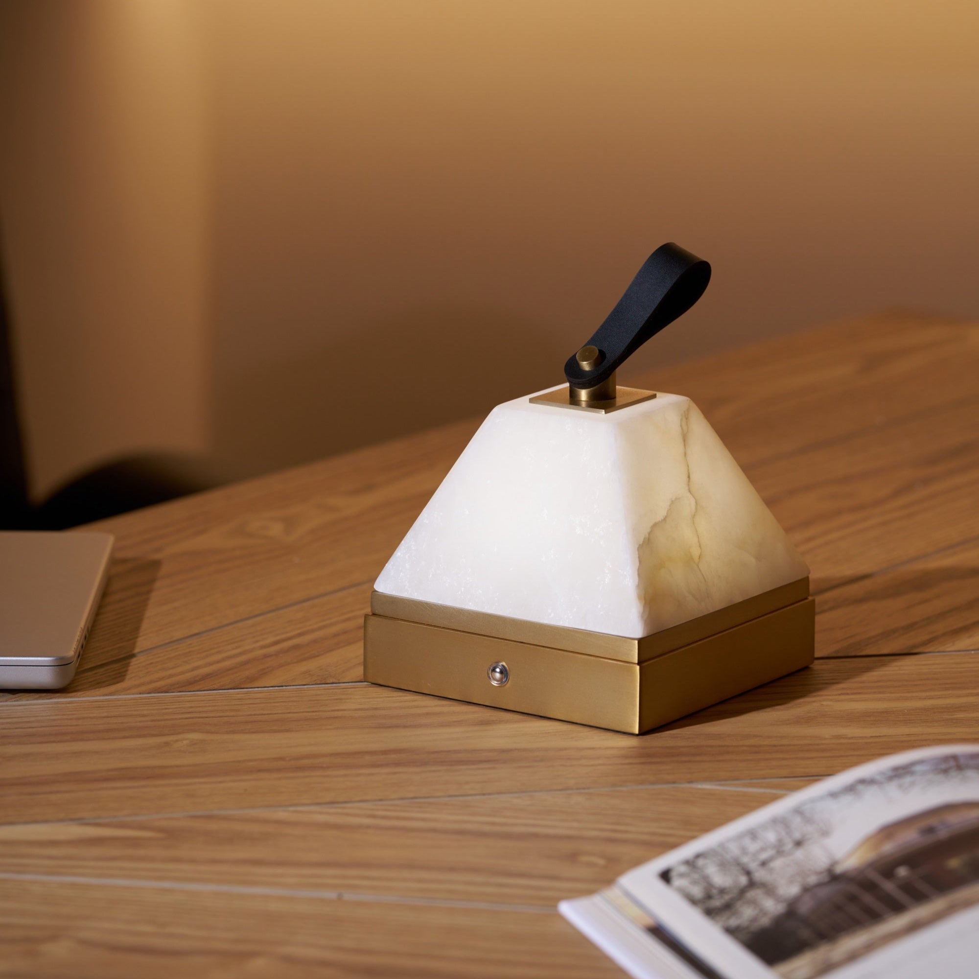 Luma Cube Portable LED Lamp - Rechargeable, Adjustable Brightness for Camping, Reading & Emergency Lighting